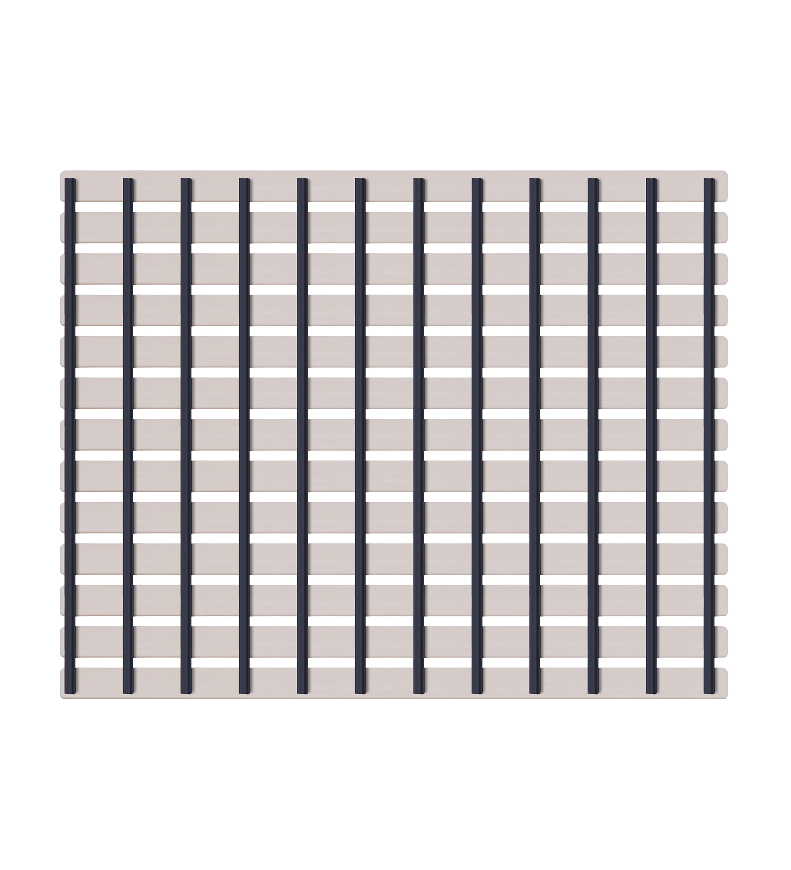 Fredy PVC Shower Mat Sand Shell