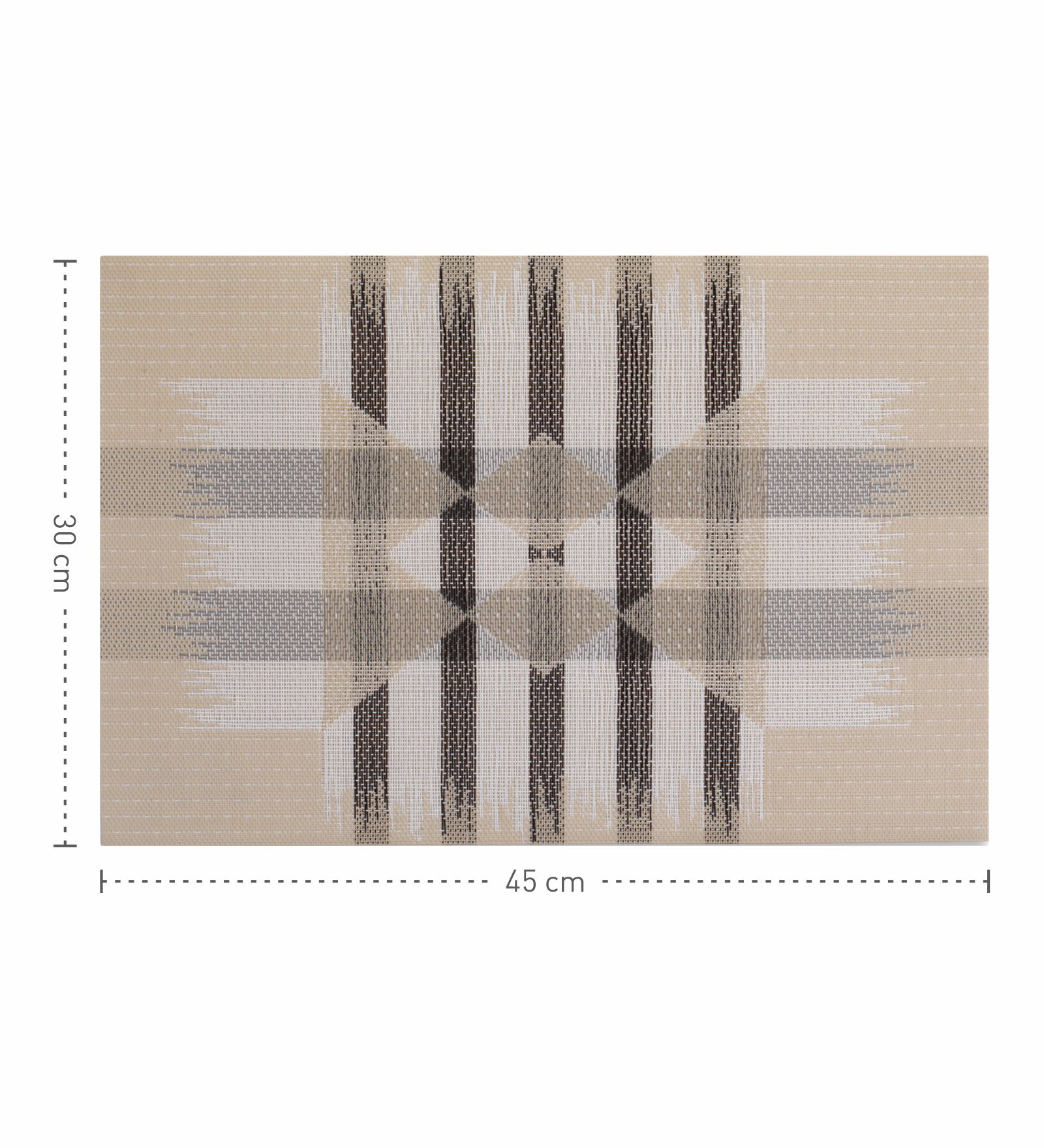 OBSESSIONS Heat Resistant and Washable Table Mat Beige