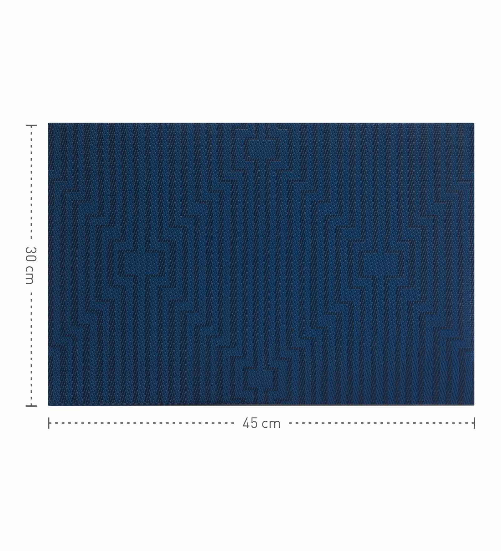 OBSESSIONS Heat Resistant and Washable Table Mat Blue