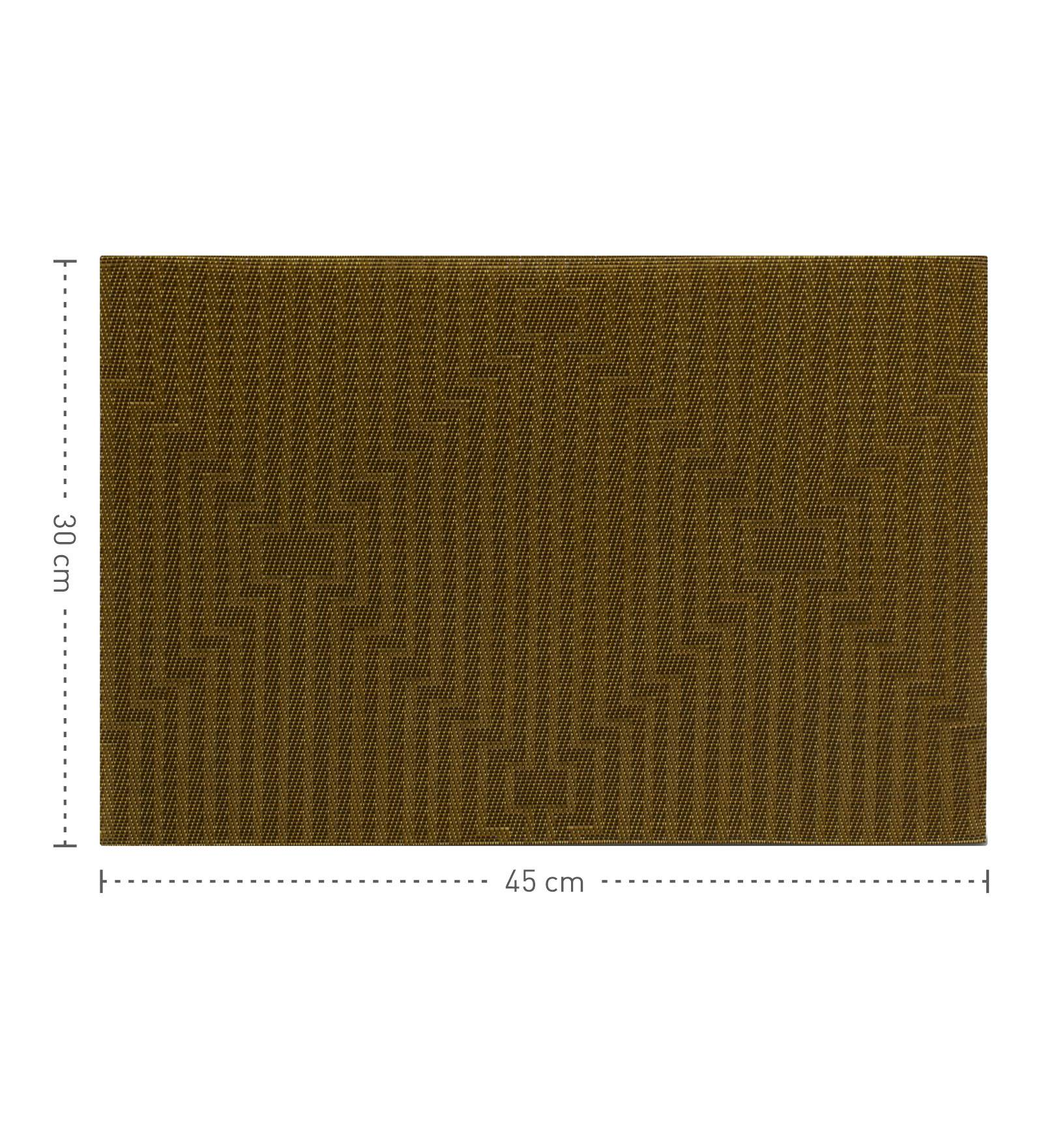 OBSESSIONS Heat Resistant and Washable Table Mat Copper