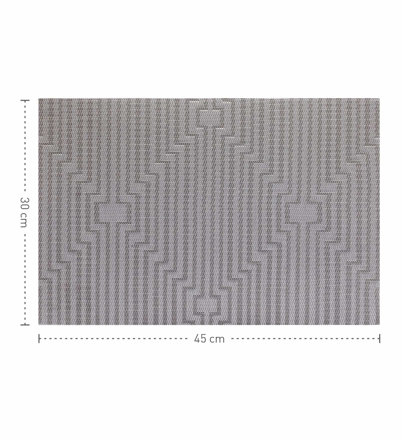 OBSESSIONS Heat Resistant and Washable Table Mat Grey