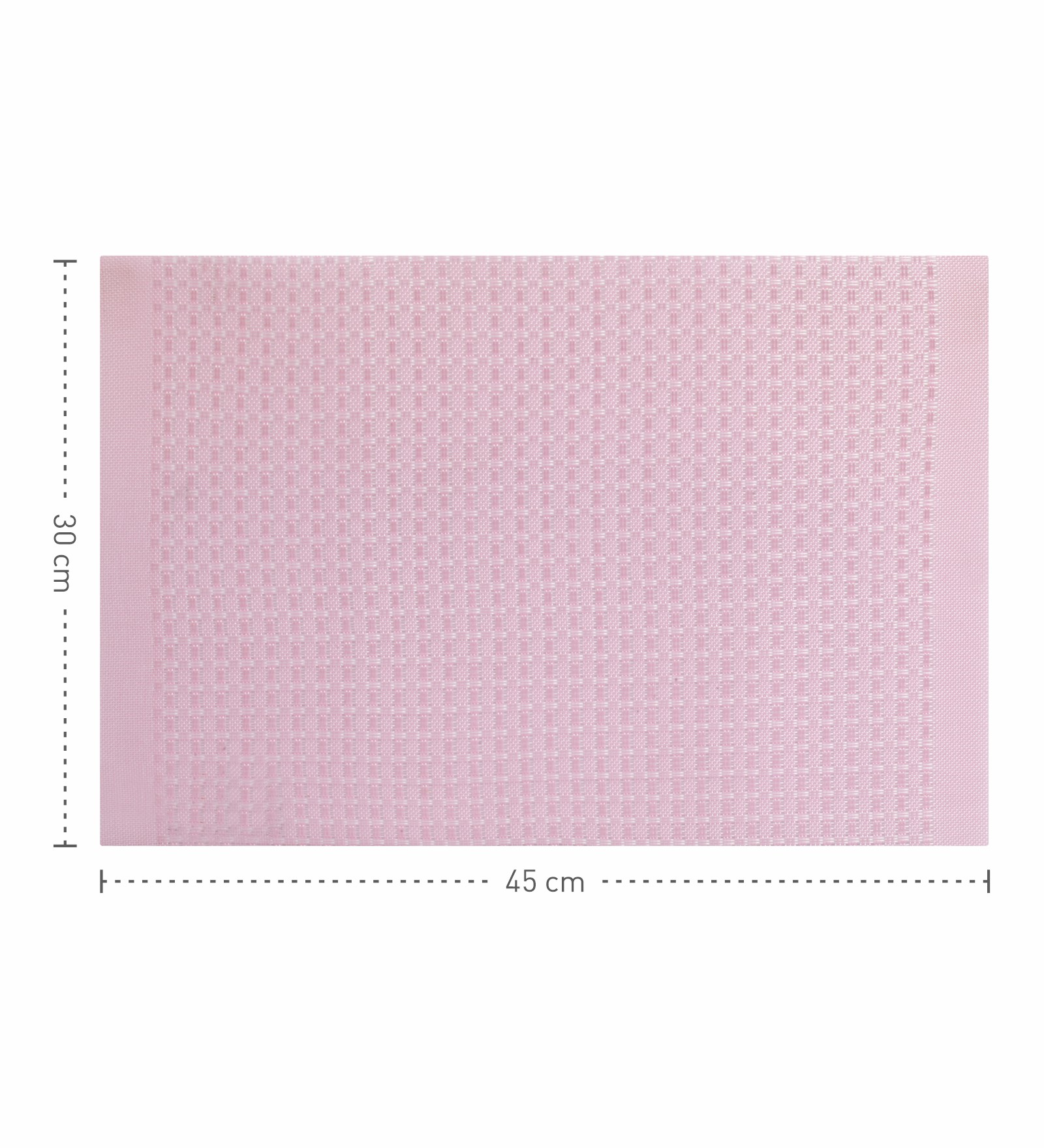 OBSESSIONS Heat Resistant and Washable Table Mat Pink