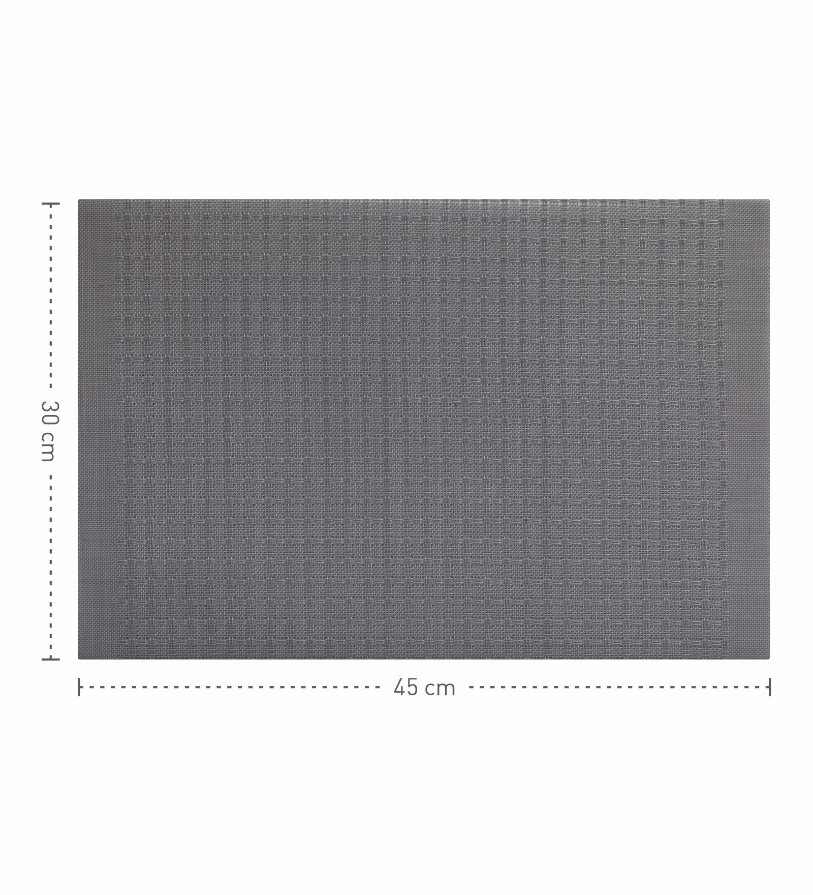 OBSESSIONS Heat Resistant and Washable Table Mat Grey