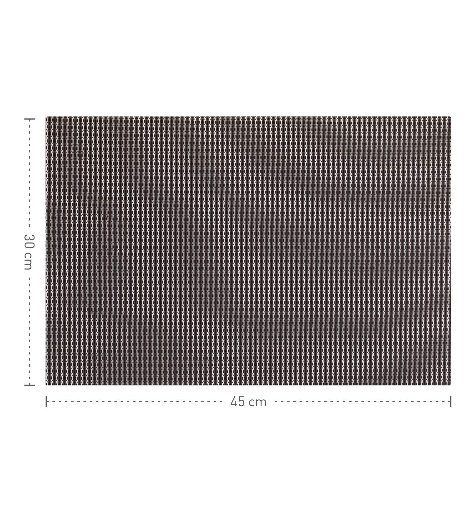 OBSESSIONS Heat Resistant and Washable Table Mat Grey