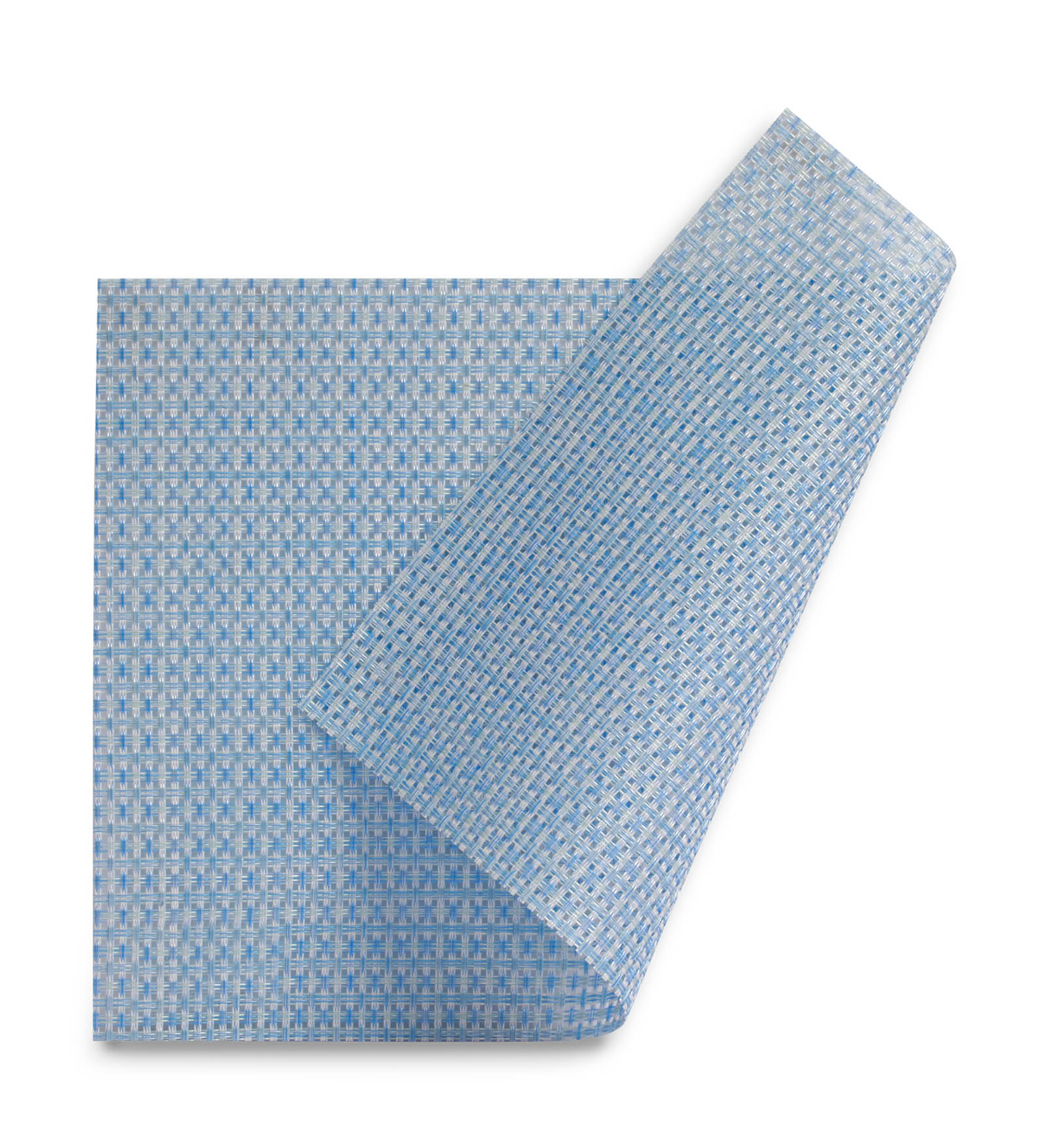OBSESSIONS Heat Resistant and Washable Table Mat Blue