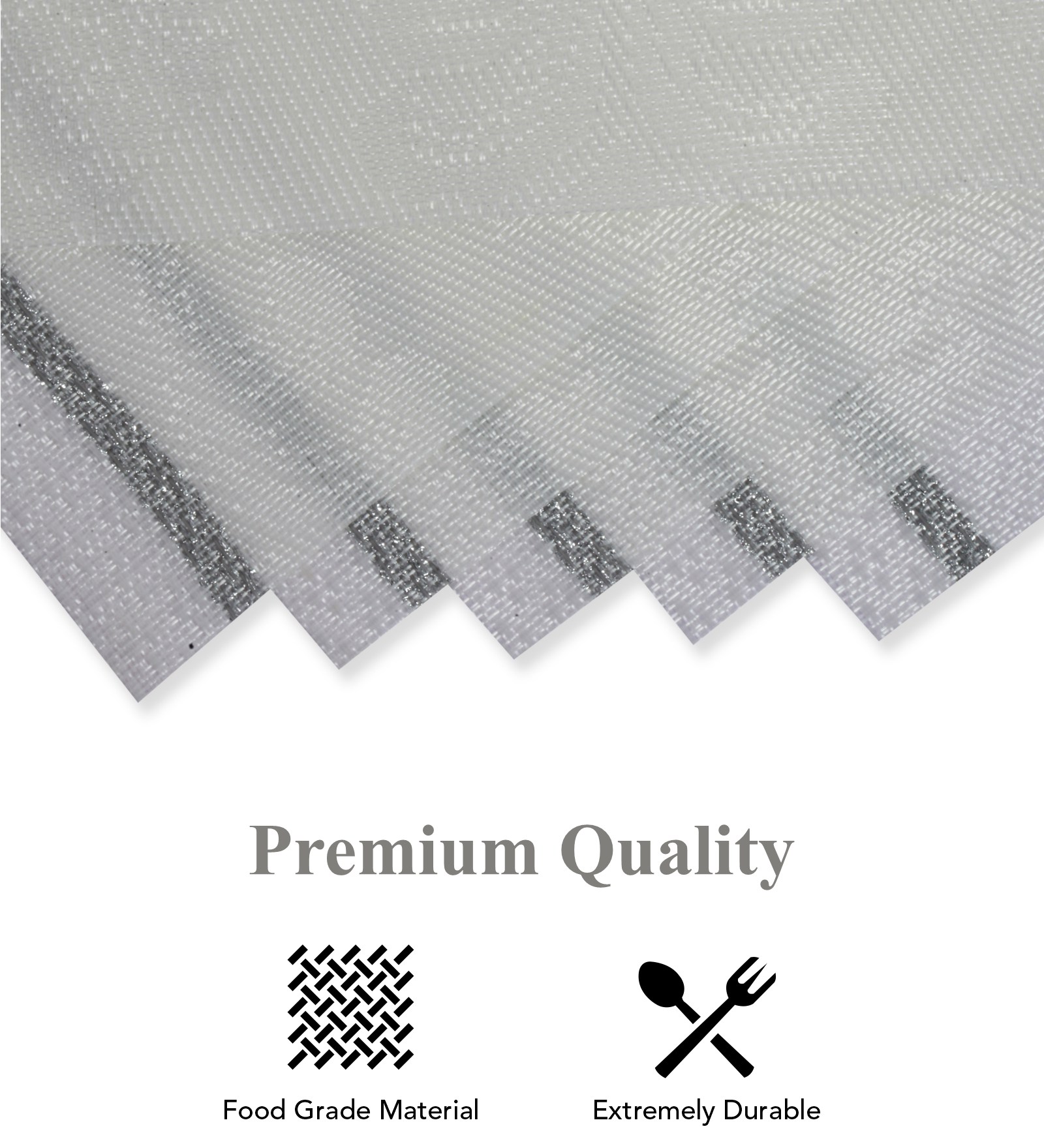 OBSESSIONS Heat Resistant and Washable Table Mat Cream
