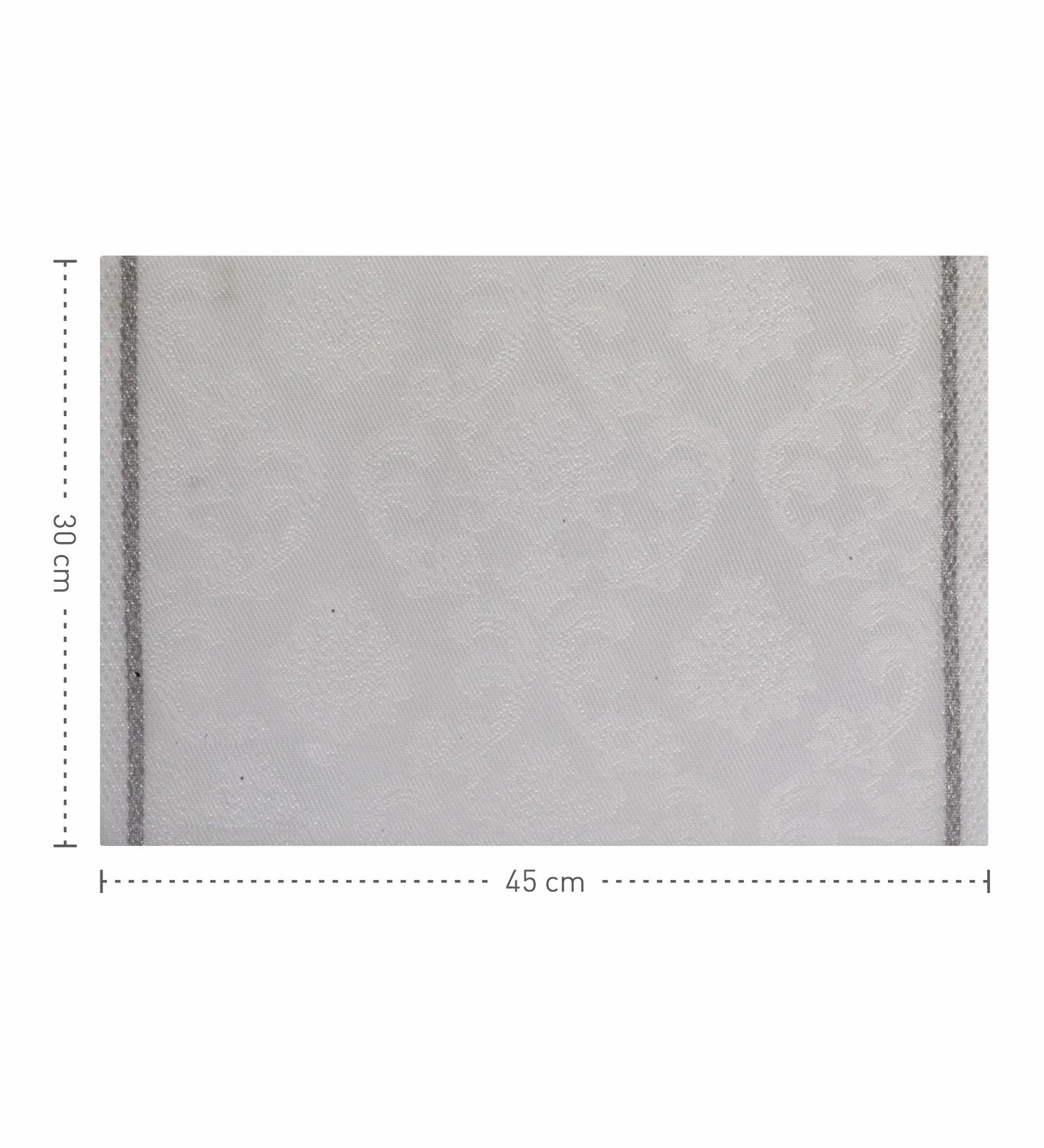 OBSESSIONS Heat Resistant and Washable Table Mat Cream