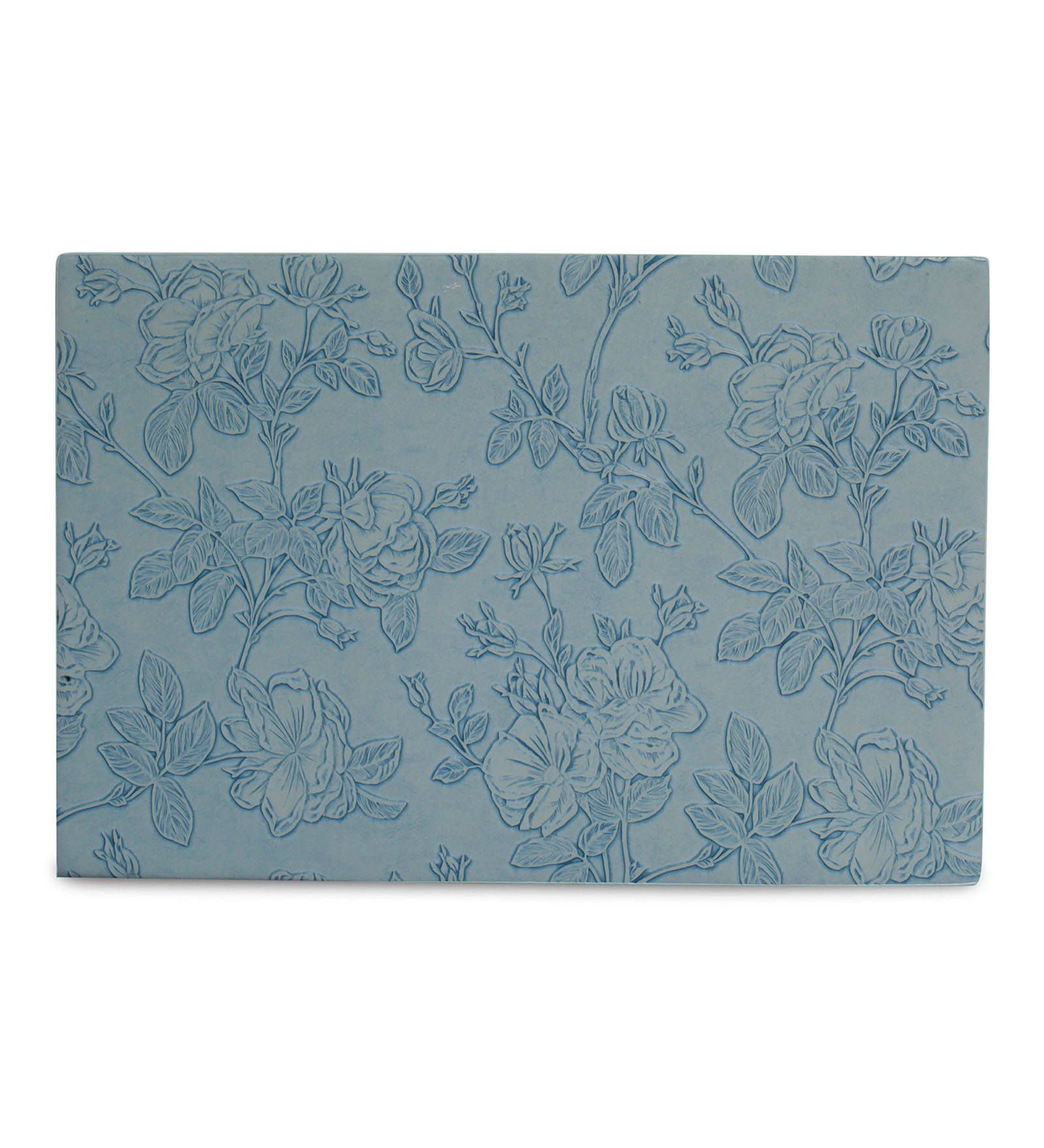 Canvas Solid Dining Table Mat Blue