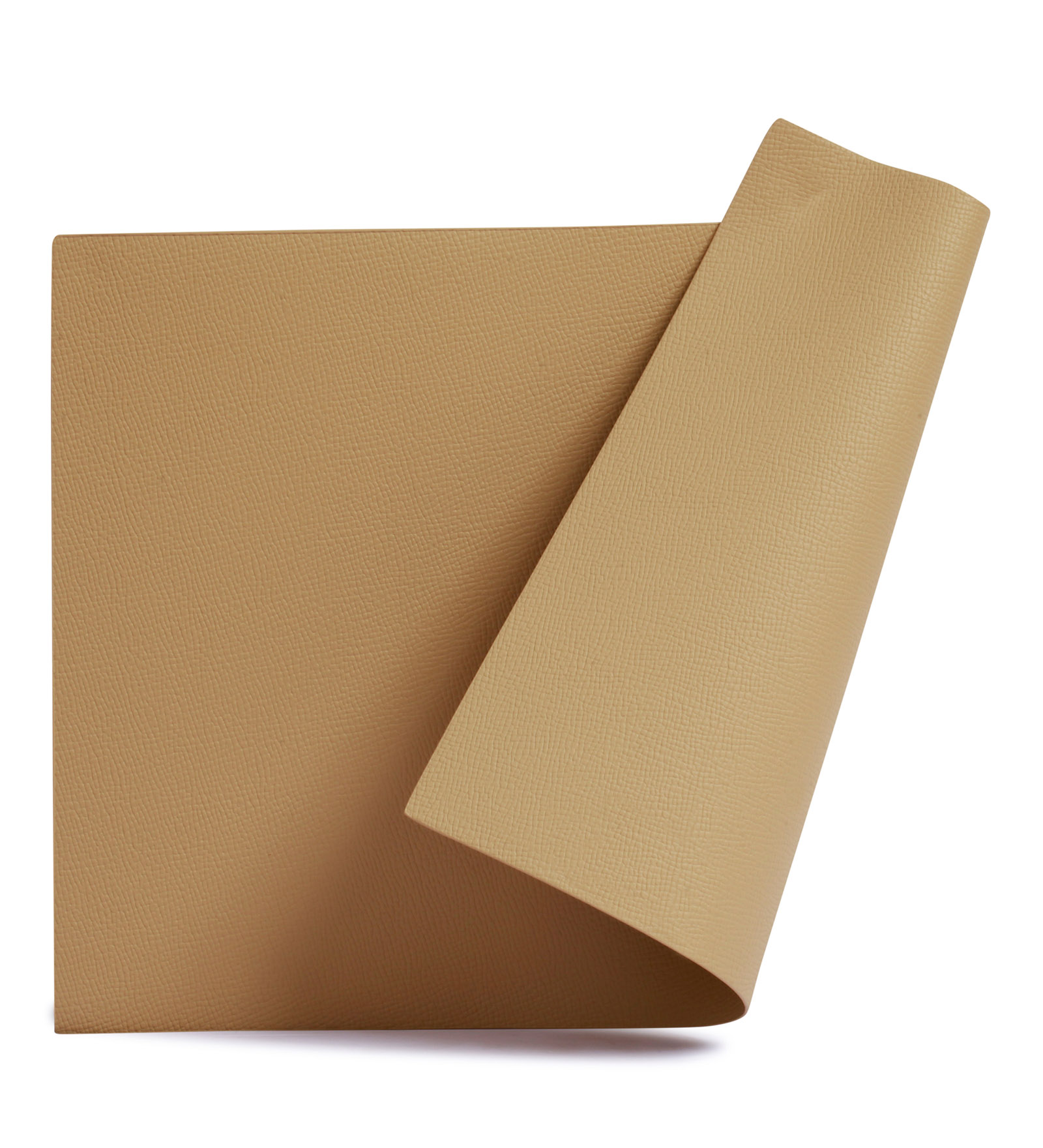 Canvas Solid Dining Table Mat Beige