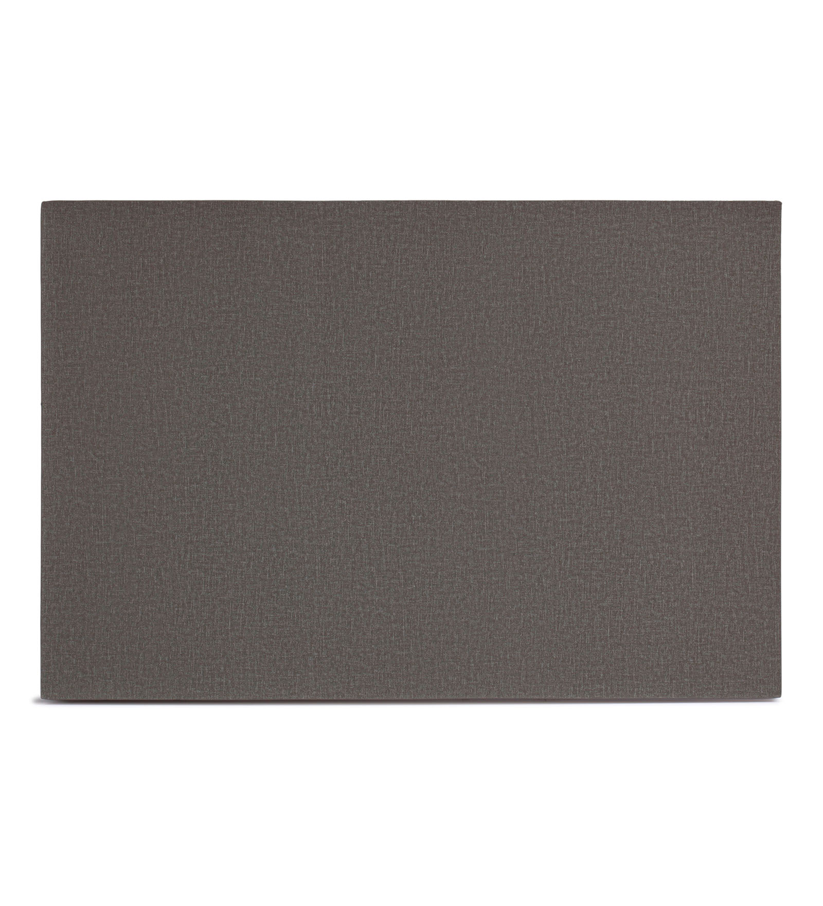 Canvas Solid Dining Table Mat Grey