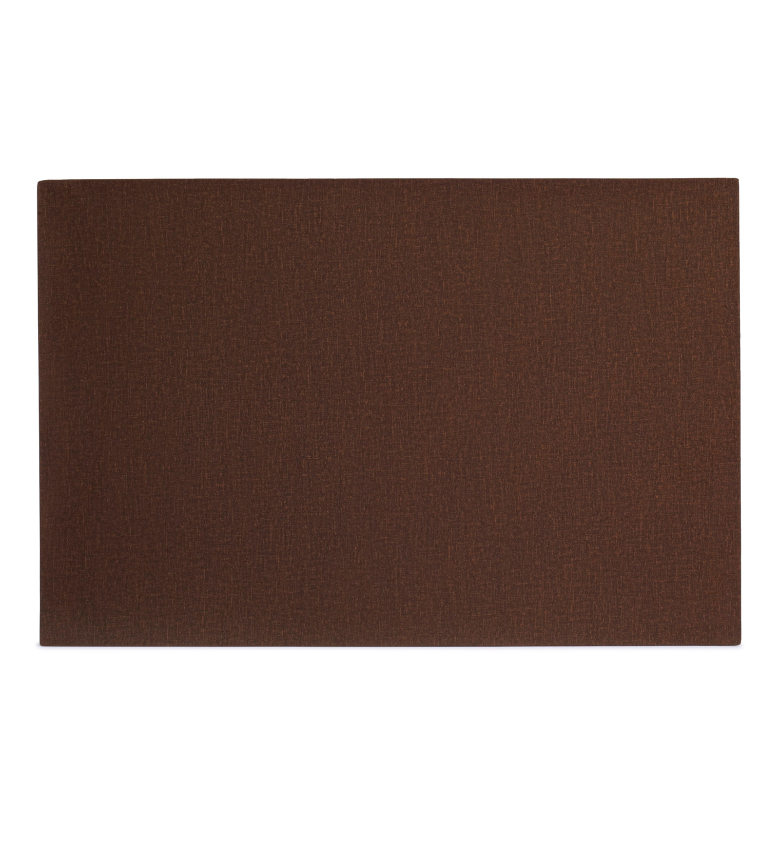 Canvas Solid Dining Table Mat Brown