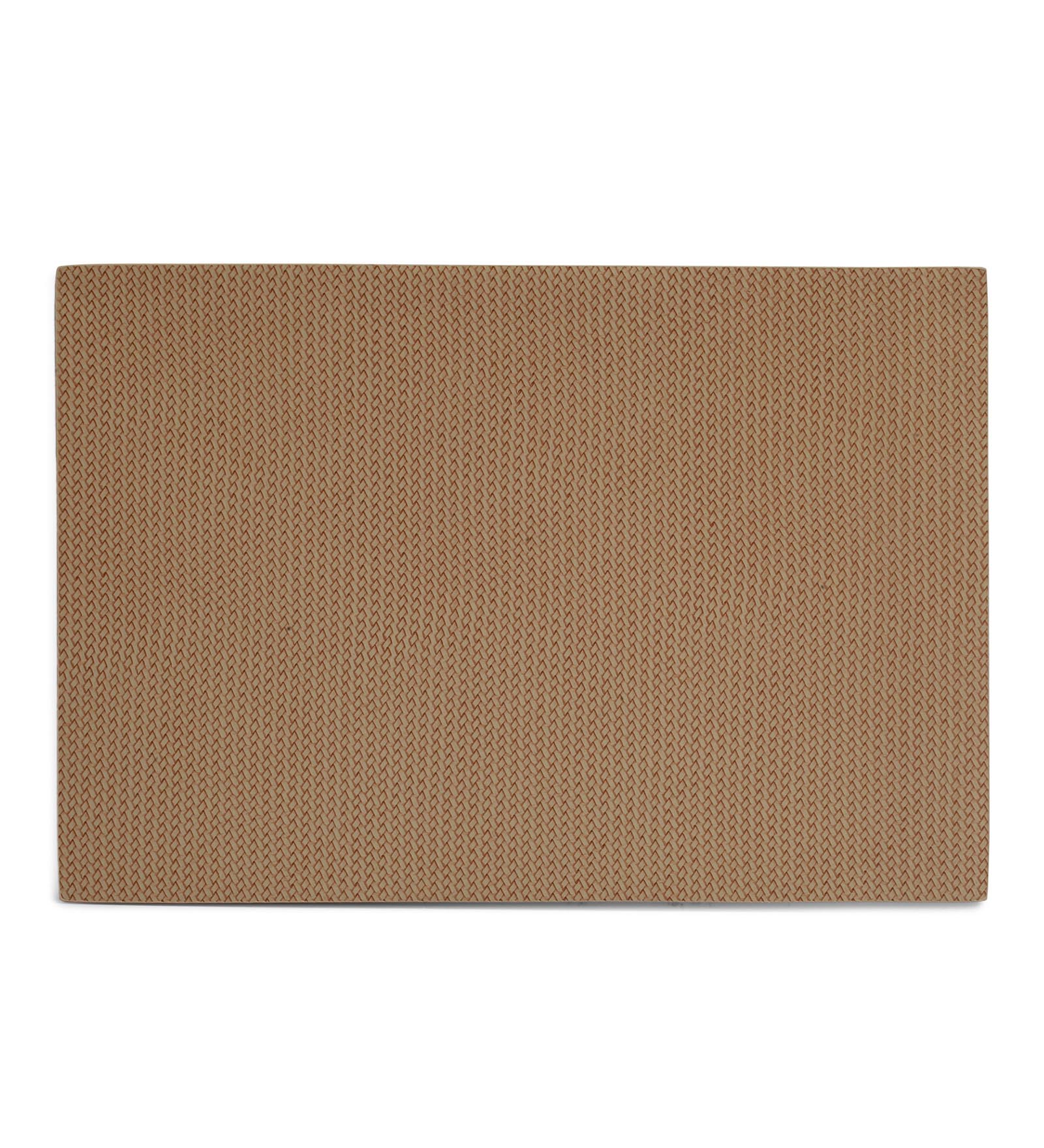 Canvas Solid Dining Table Mat Beige