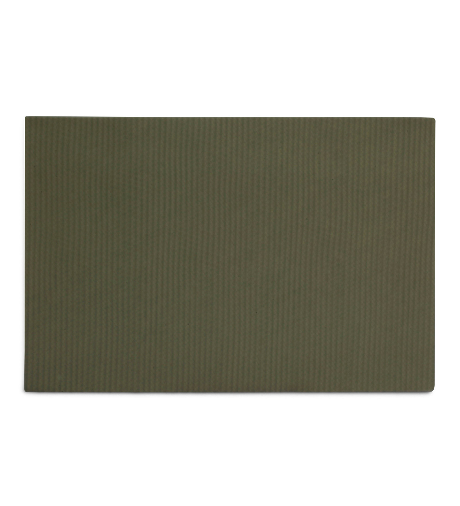Canvas Solid Dining Table Mat Olive