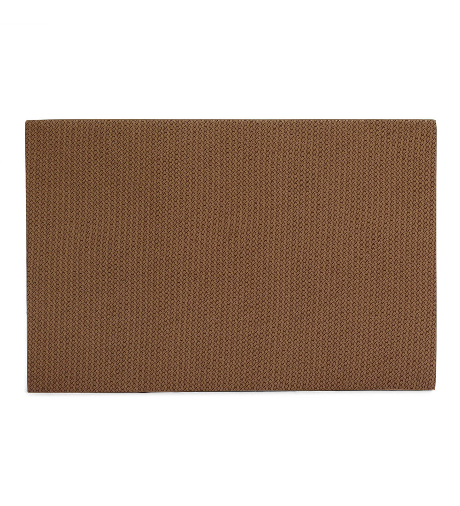 Canvas Solid Dining Table Mat Brown