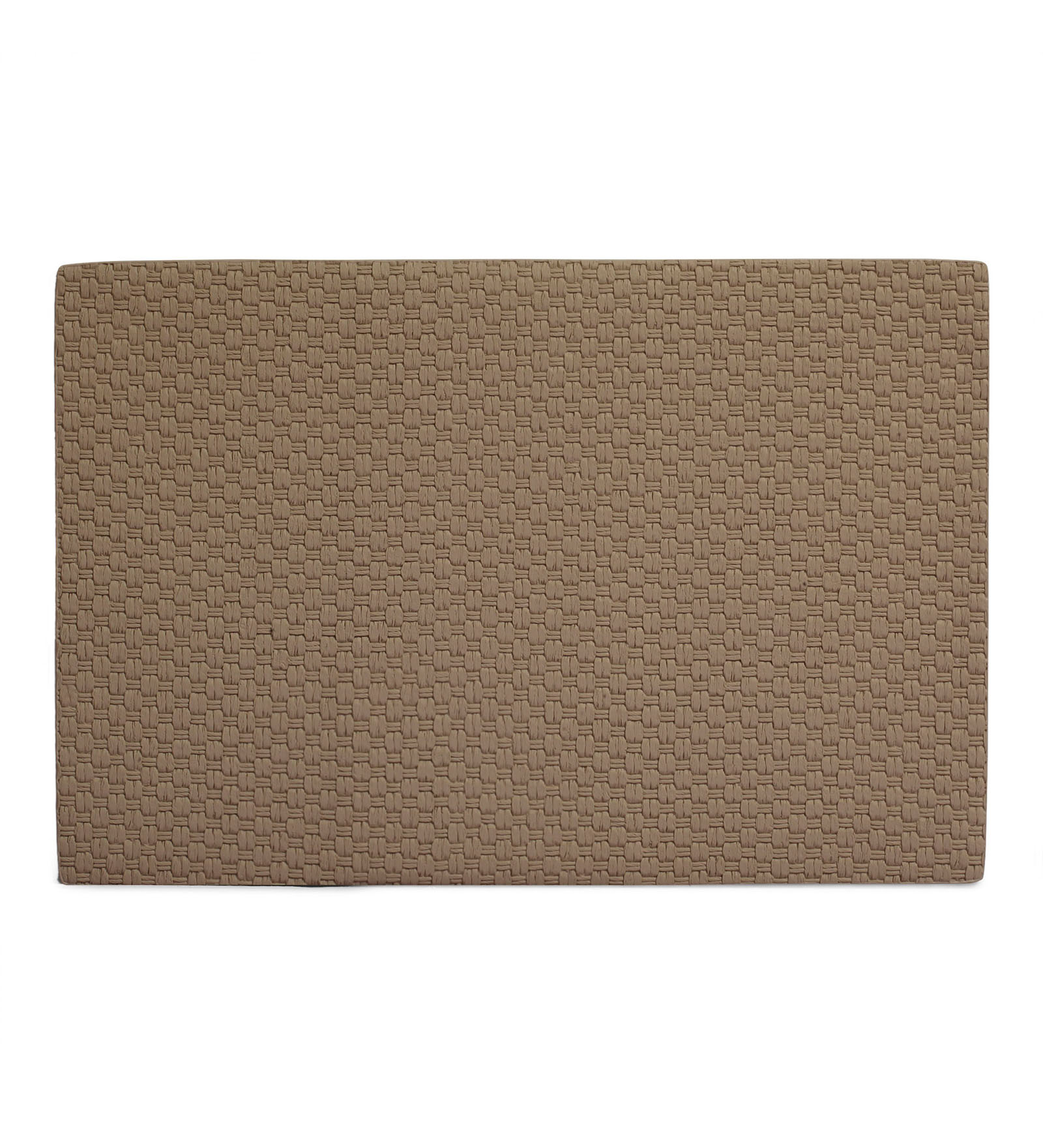 Canvas Solid Dining Table Mat Light Beige