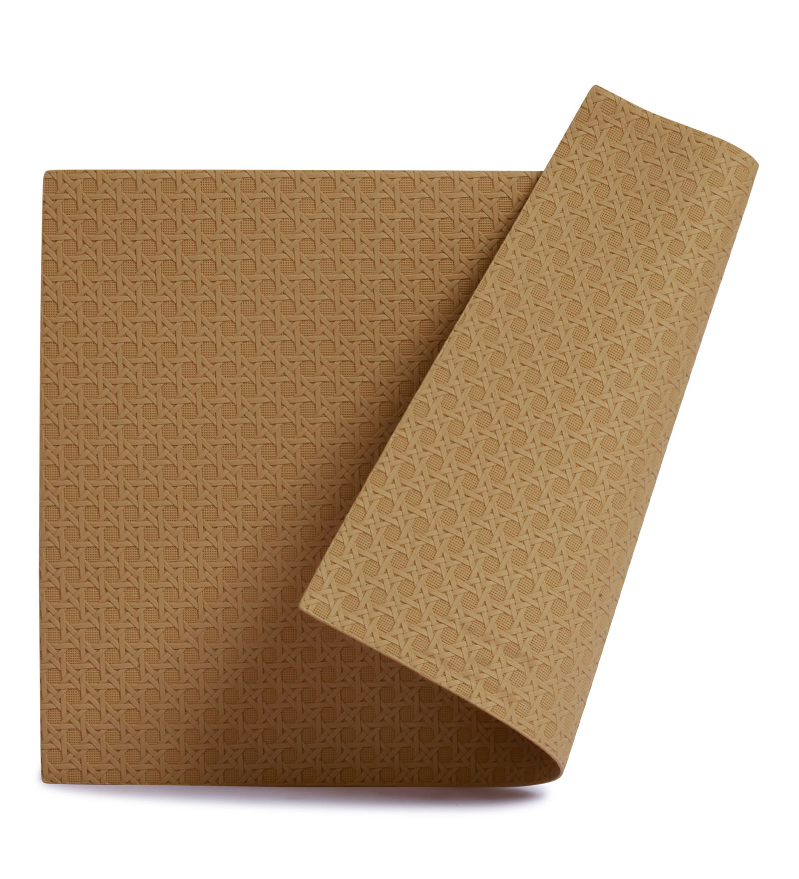 Canvas Solid Dining Table Mat Beige