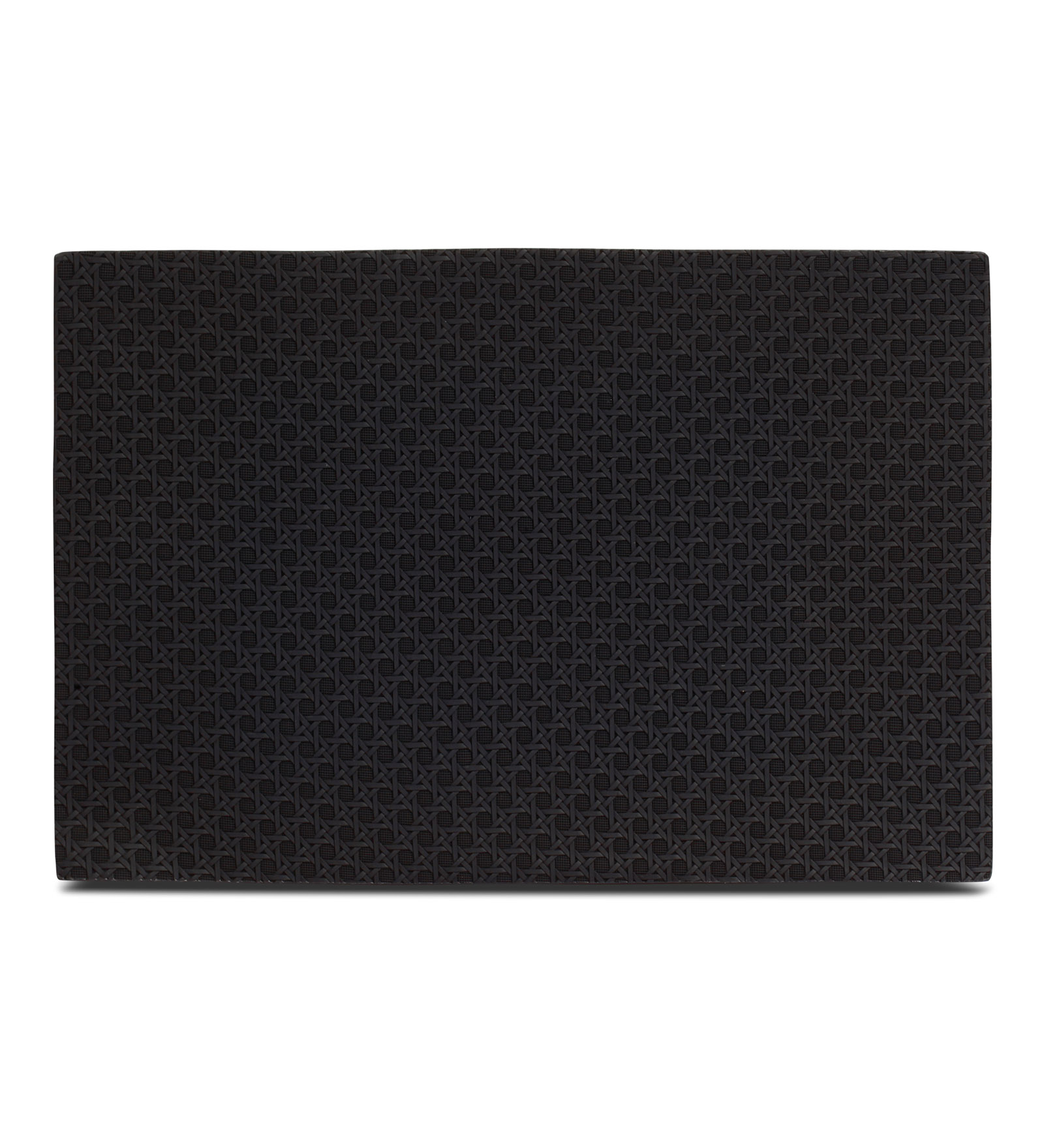 Canvas Solid Dining Table Mat Black