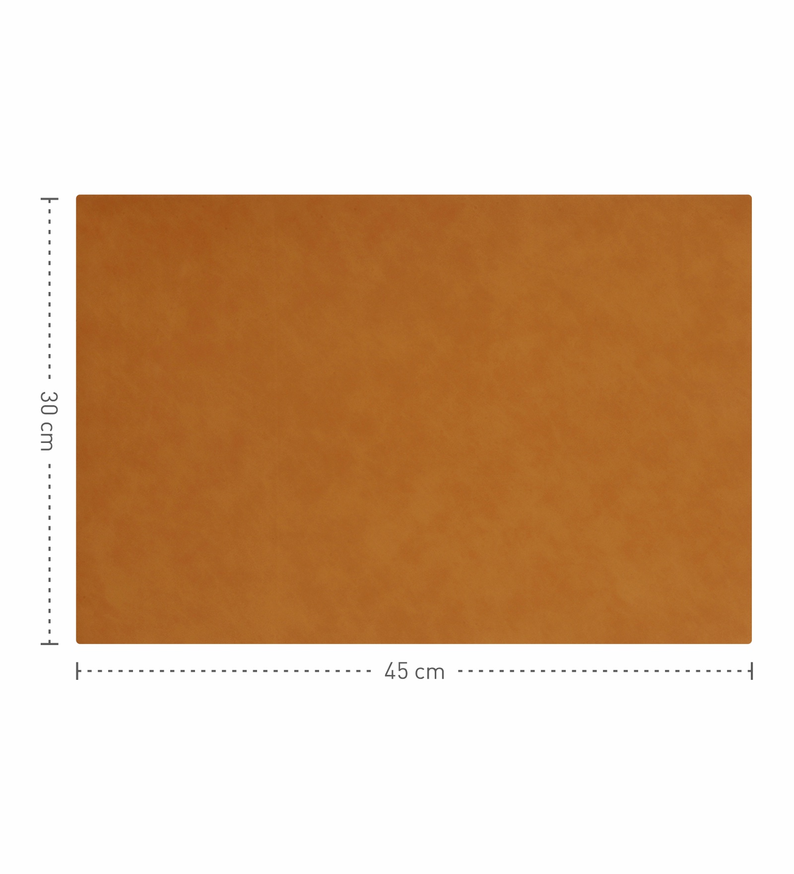 Canvas Solid Dining Table Mat Camel
