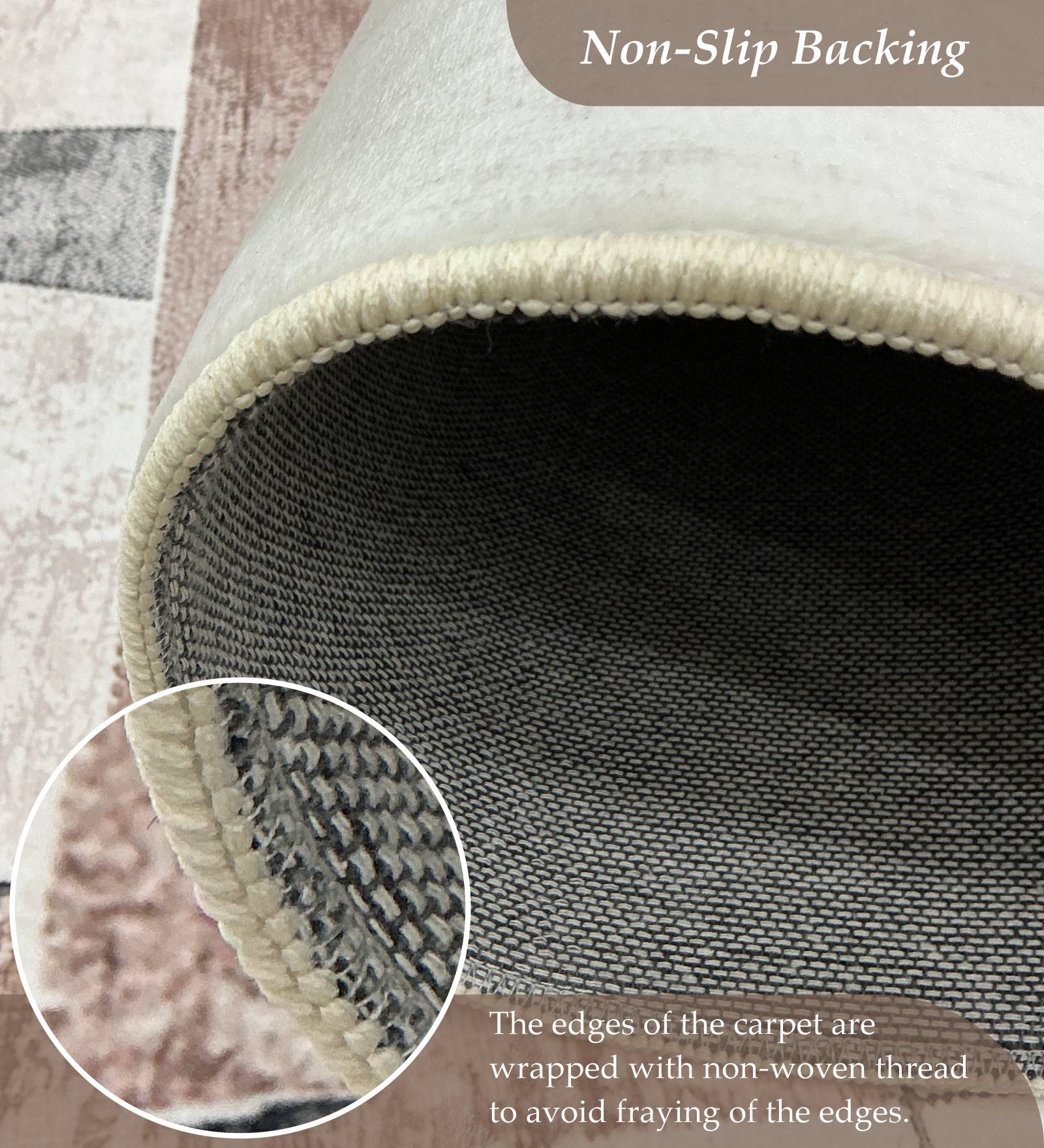 Jura Abstract Carpet Brown and Grey