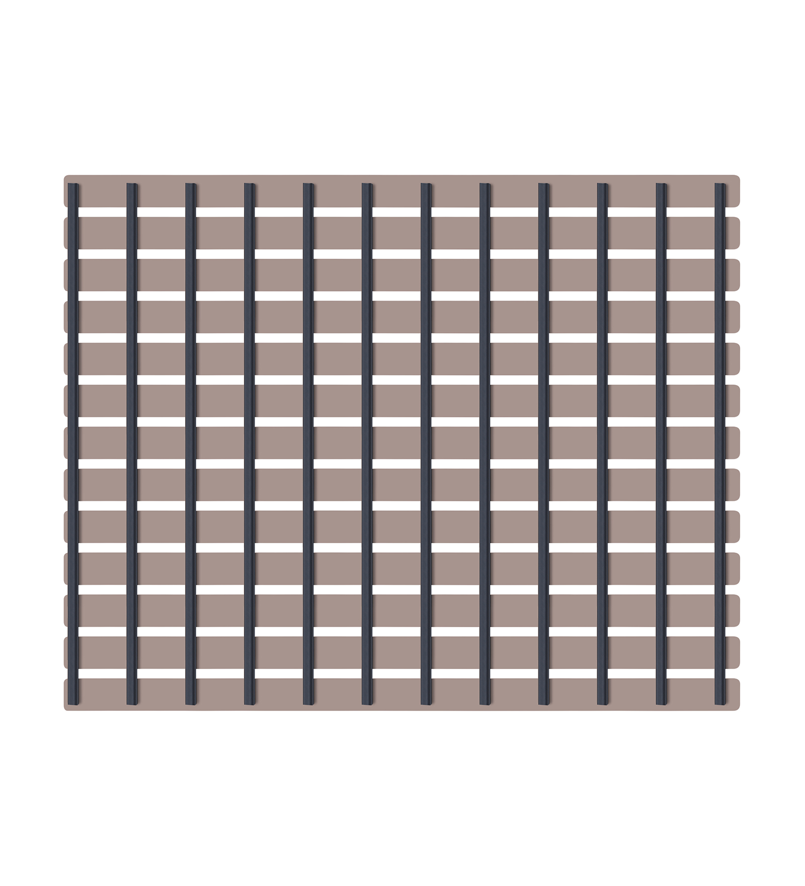 Fredy PVC Shower Mat Moonlight