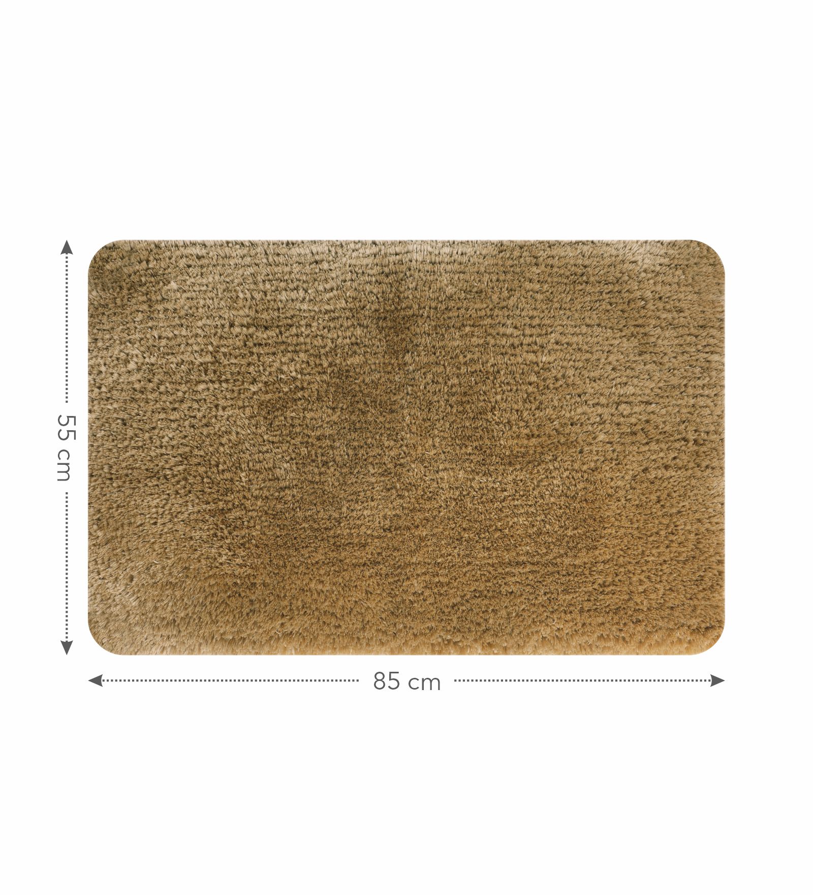 Divino Quick Dry Anti-skid Bath Mat Beige