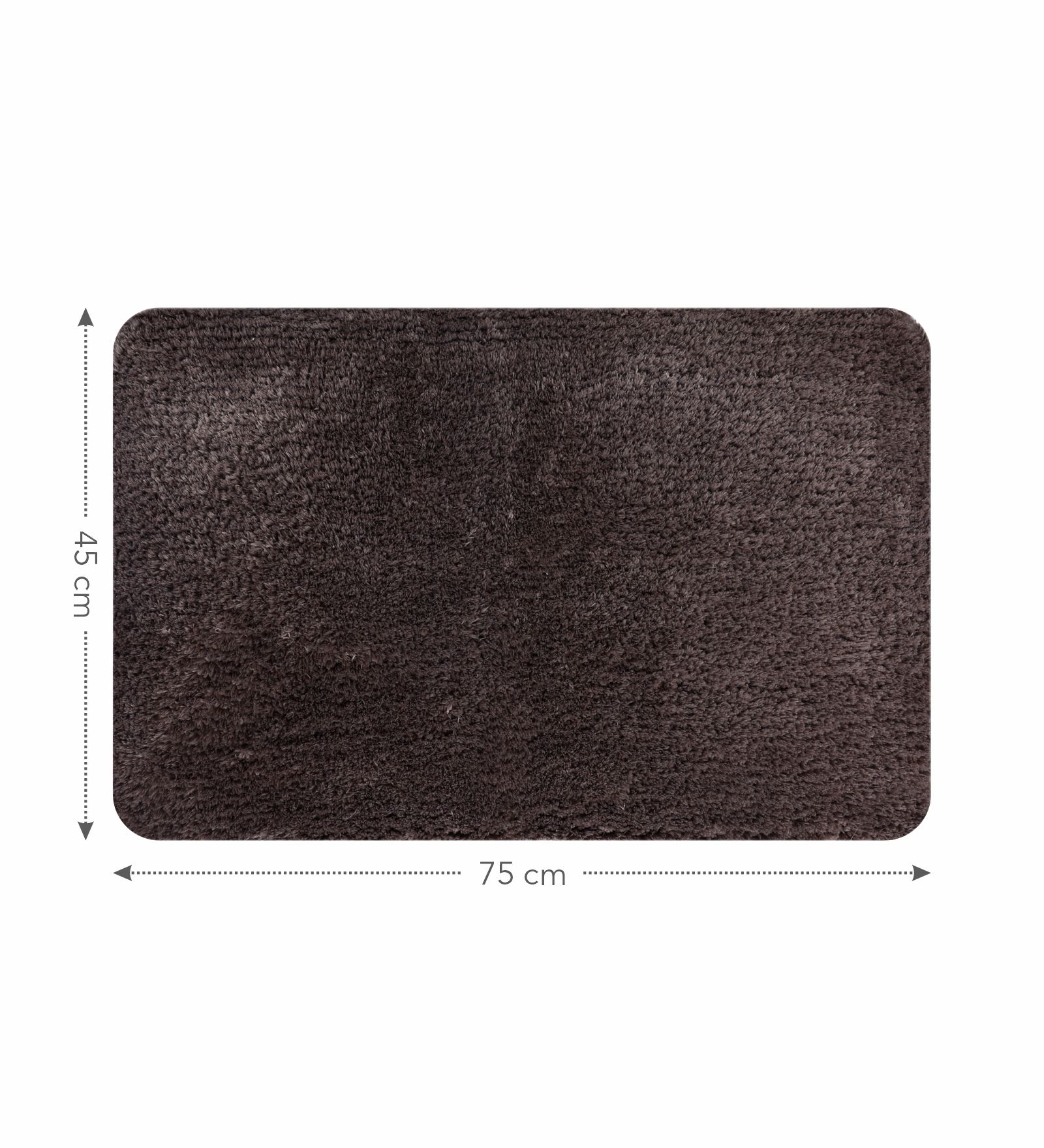 Divino Quick Dry Anti-skid Bath Mat Brown