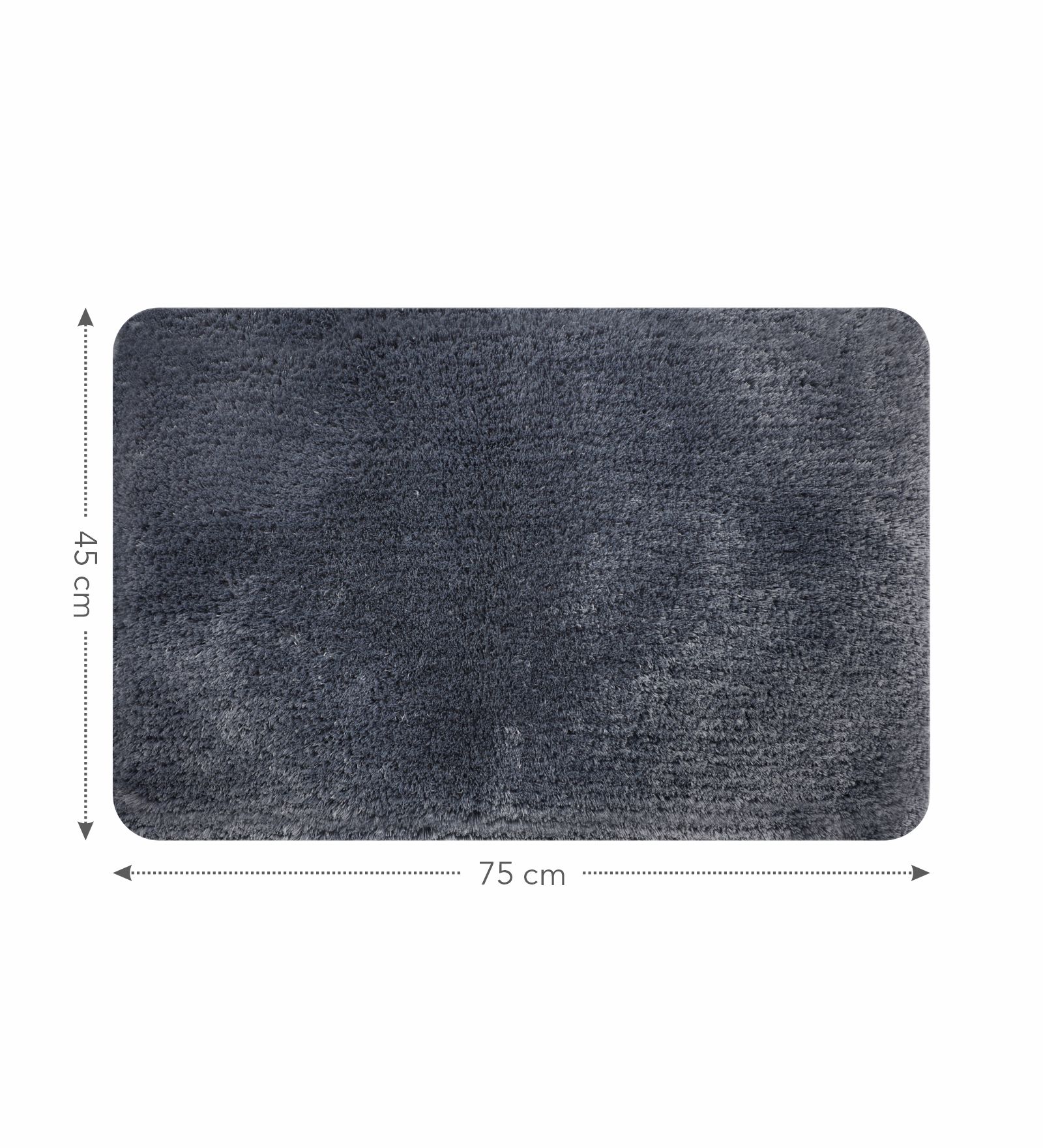 Divino Quick Dry Anti-skid Bath Mat Dark Grey