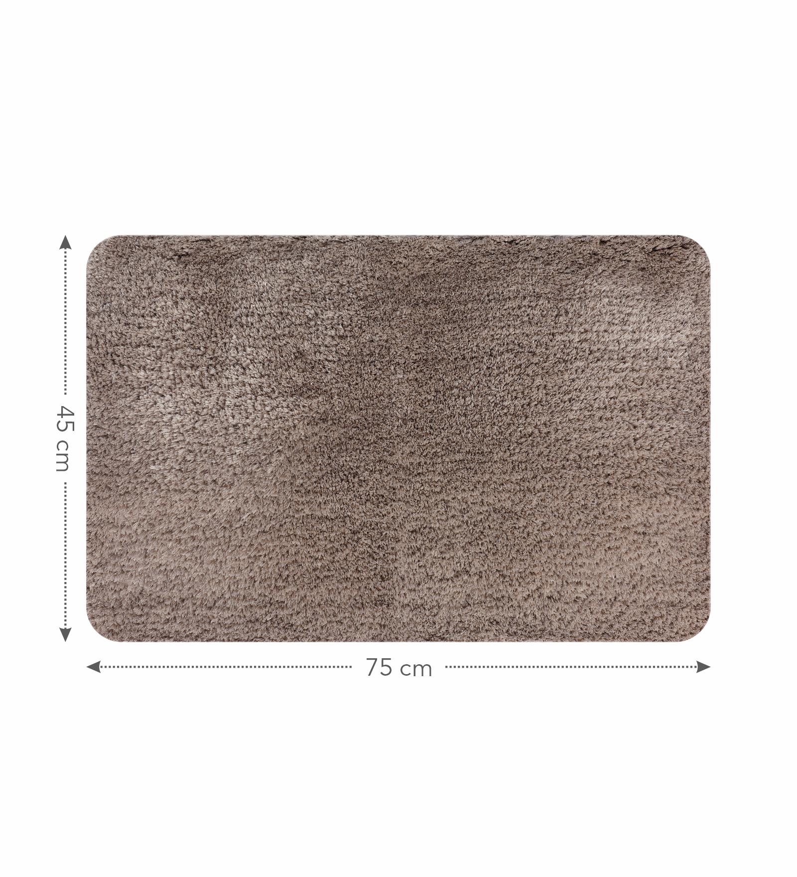 Divino Quick Dry Anti-skid Bath Mat Brown