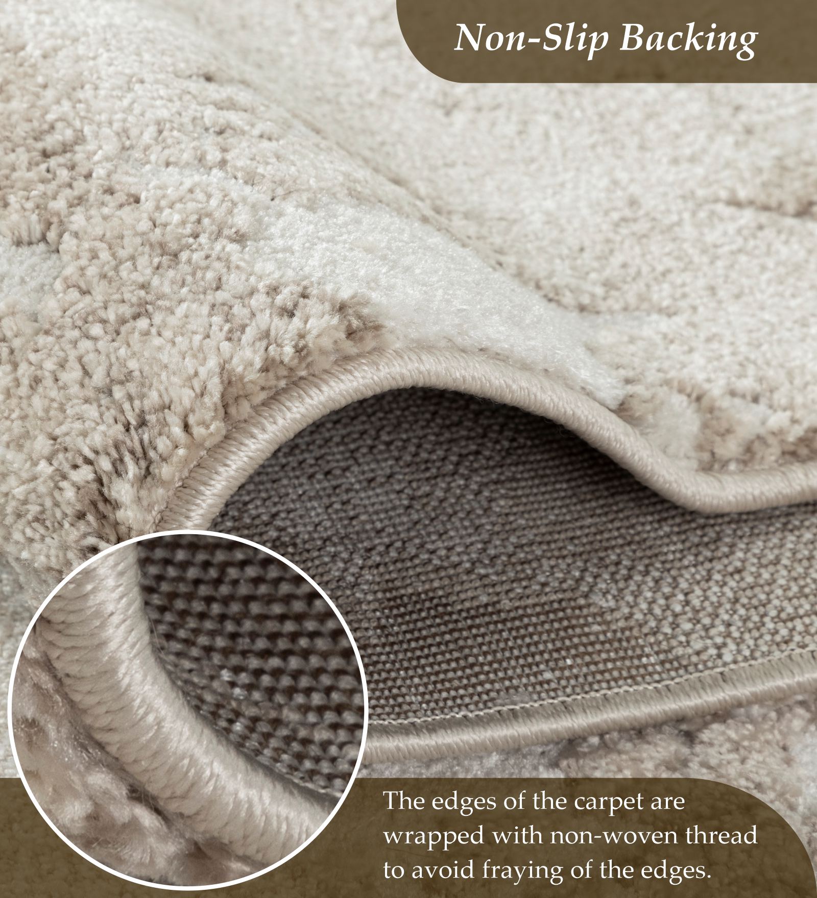 Cyrus Abstract Machine Made Runner Cream