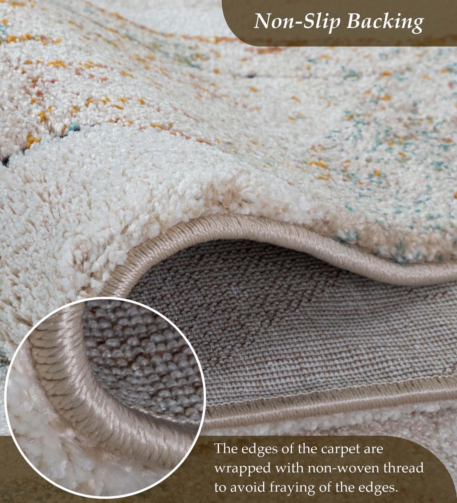 Cyrus Abstract Machine Made Runner White