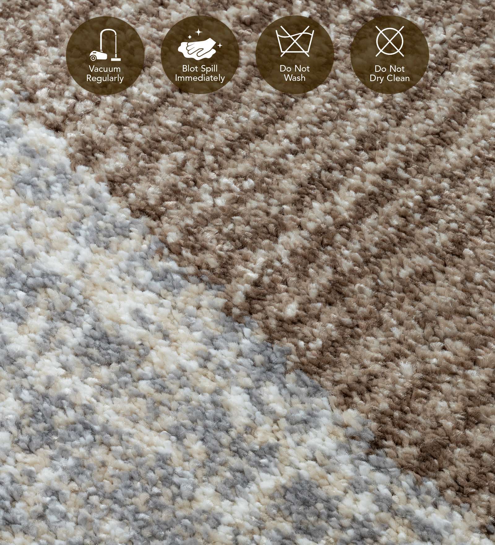 OBSESSIONS Abstract Machine Made Carpet Green