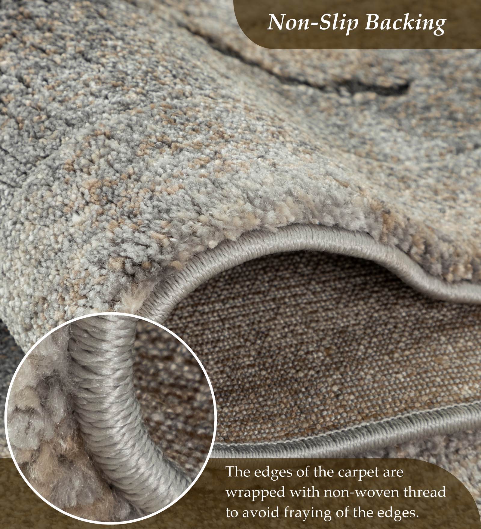 Cyrus Abstract Machine Made Carpet Grey