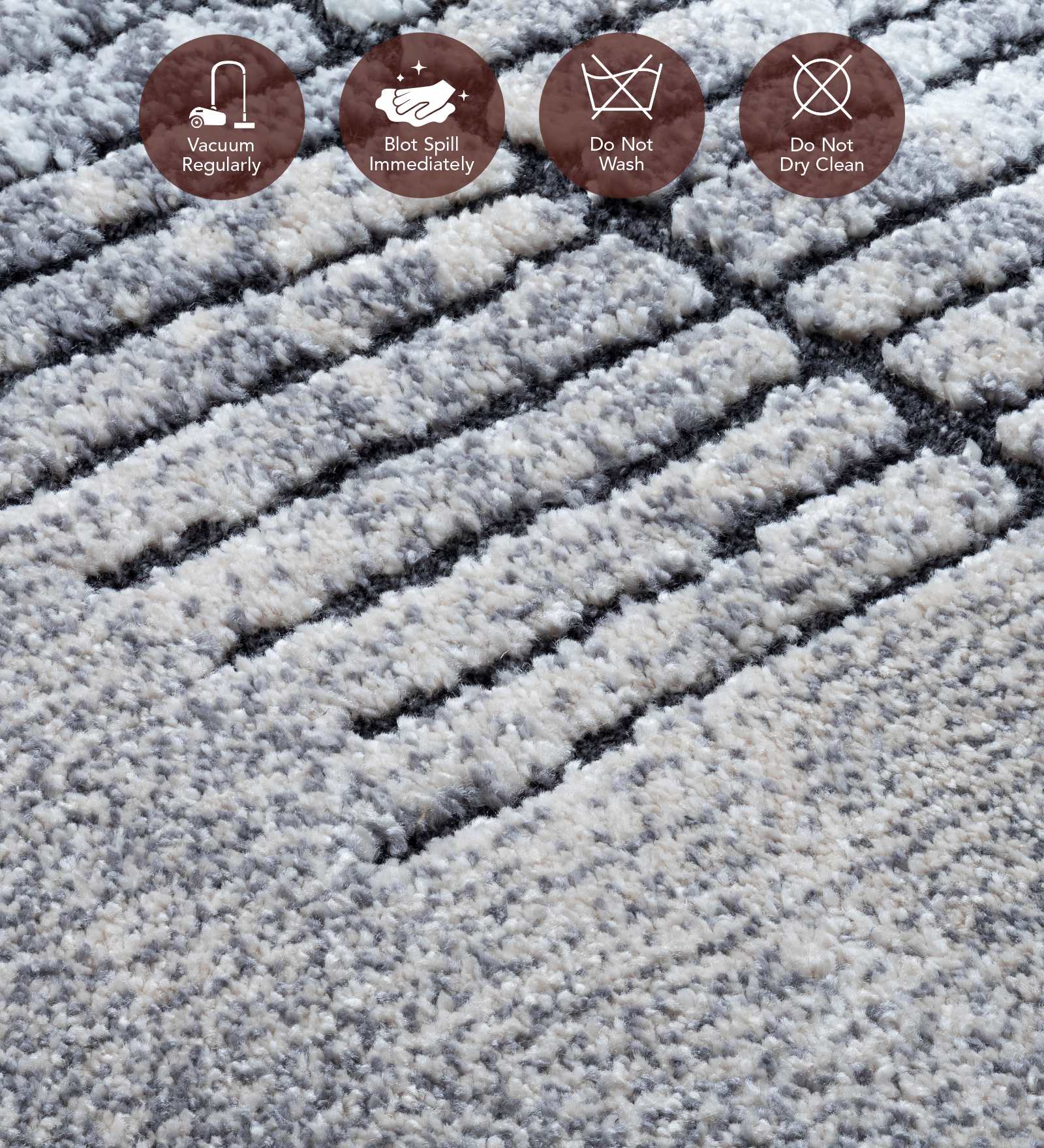 Cyrus Abstract Machine Made Carpet Blue