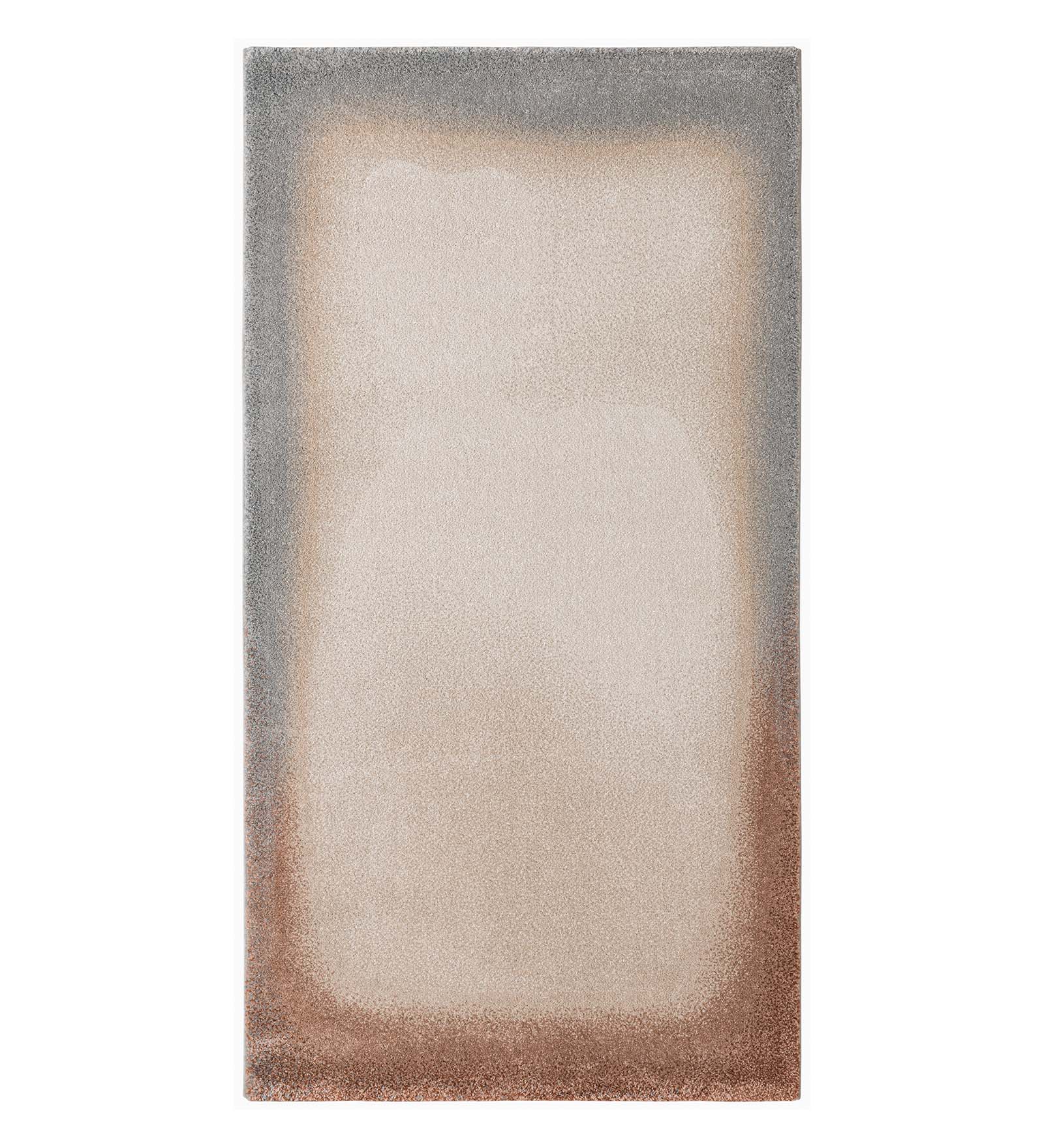 Reverie Solid Machine Made Runner Beige and Brown