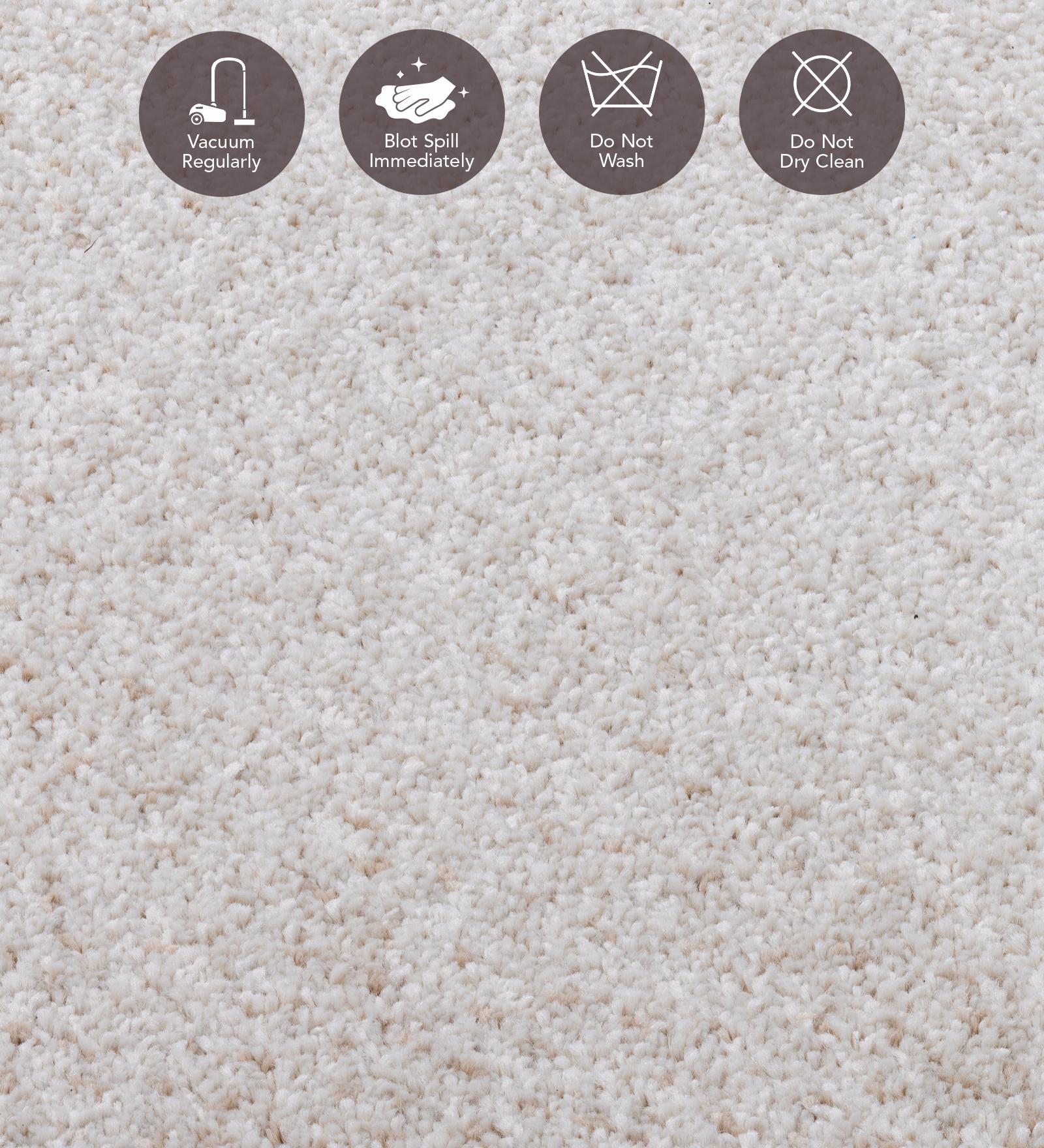 Reverie Solid Machine Made Runner Beige and Brown