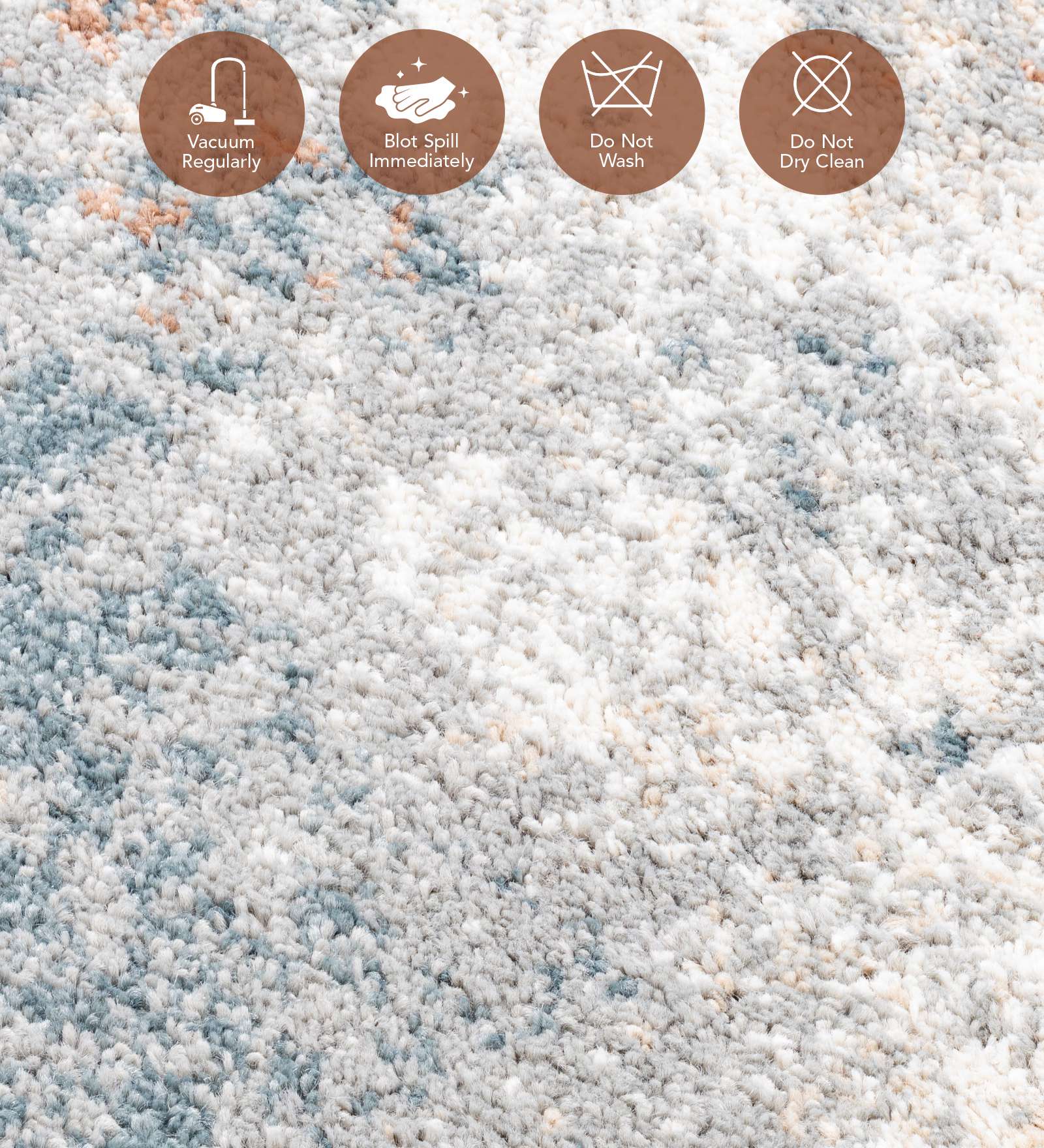 Reverie Abstract Machine Made Runner Grey and Beige