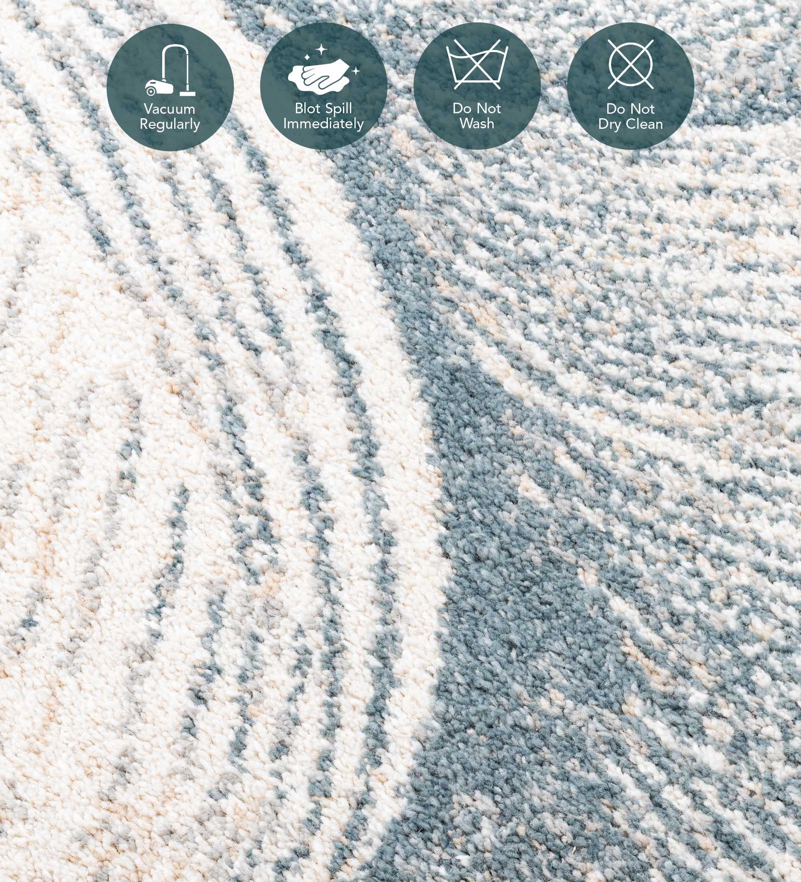 Reverie Abstract Machine Made Carpet Beige and Grey