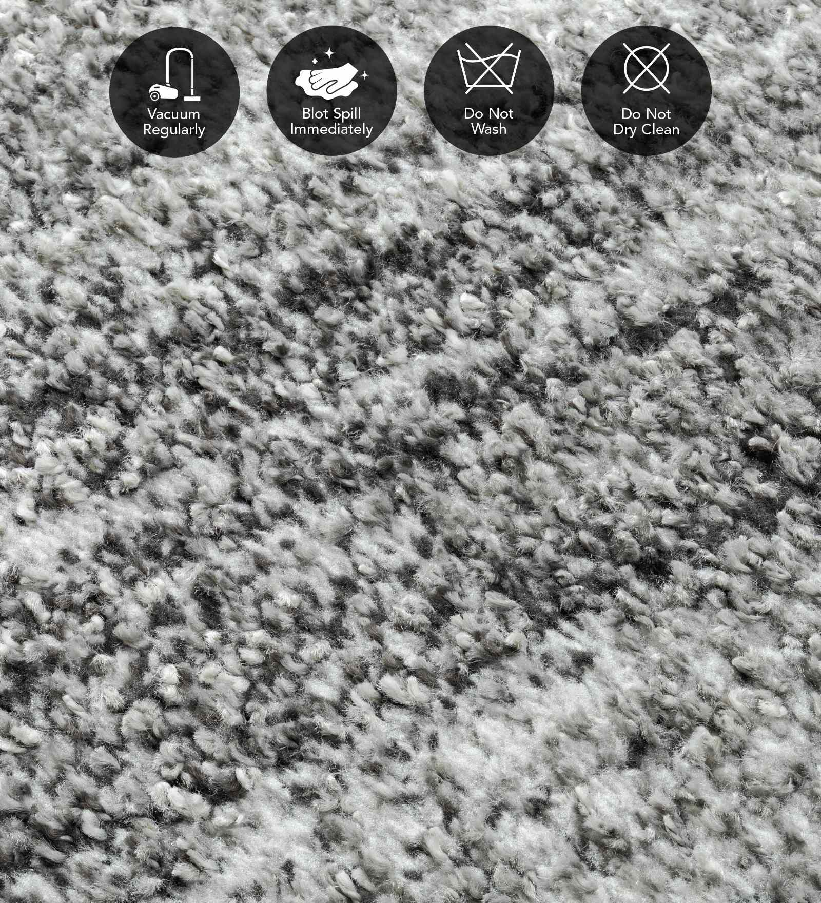 Pine Polyester Abstract Runner Cream