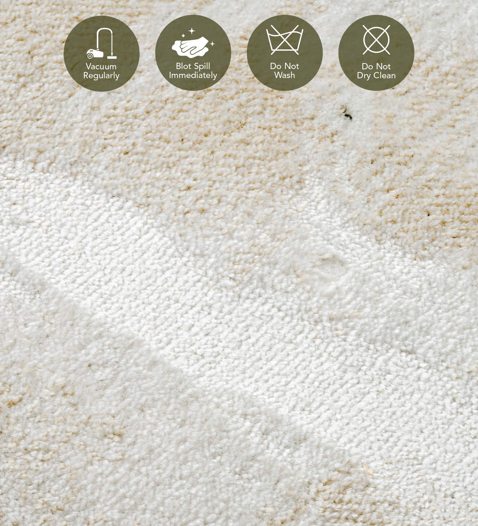 Cuba Polyester Abstract Carpet Grey