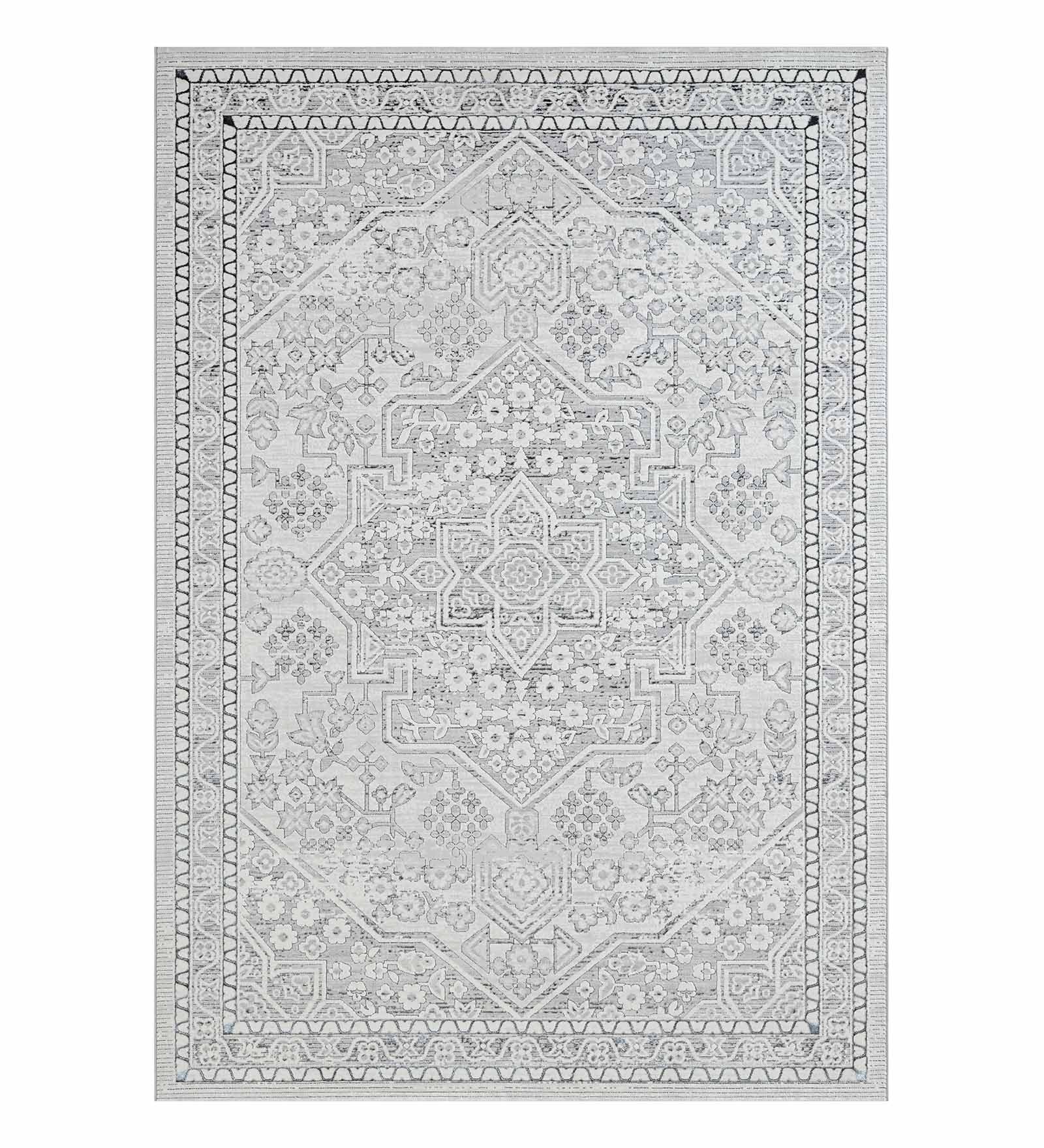 Gul Polyester Classical Carpet Cream