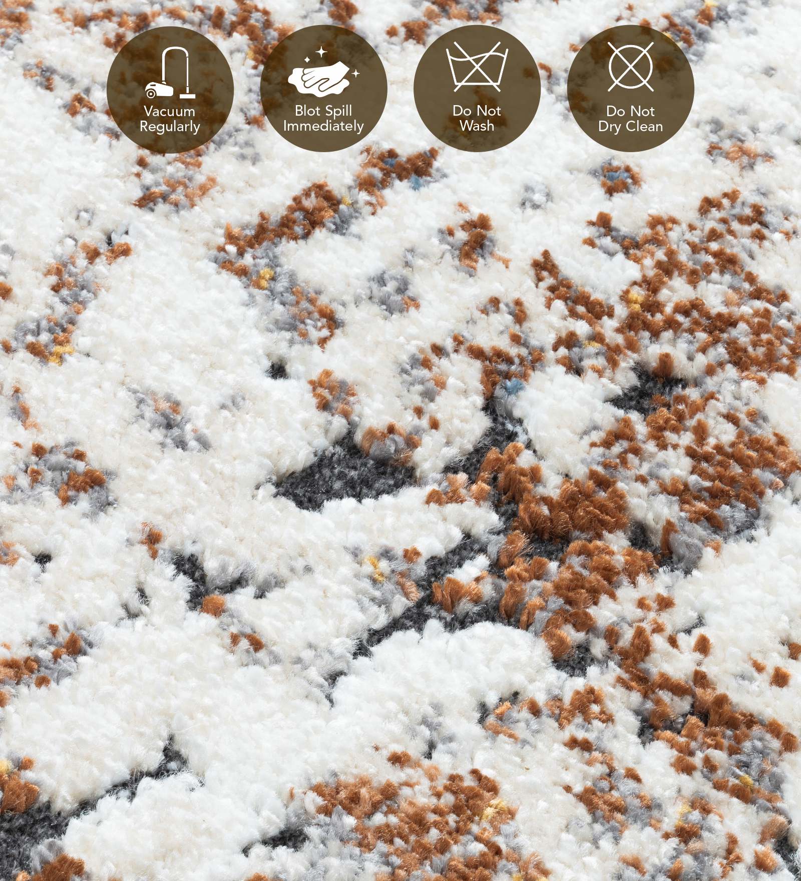 Cyrus Abstract Machine Made Carpet Blue