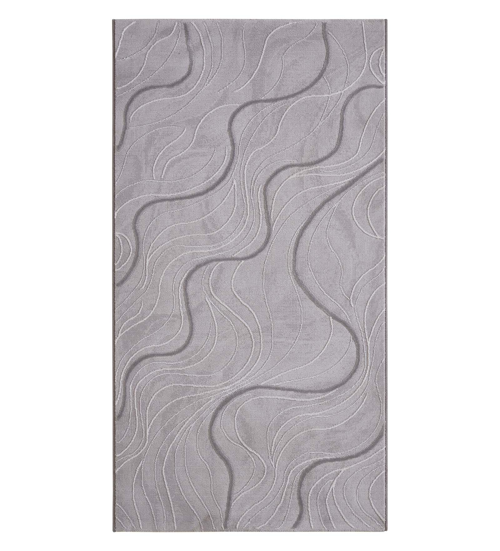 Tuscany Polyester Classical Runner Grey