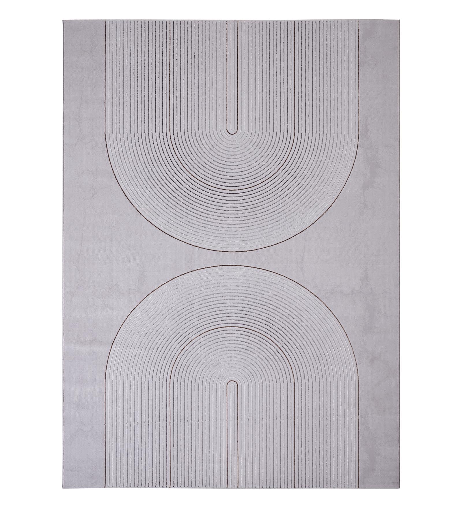 Tuscany Polyester Abstract Carpet Grey