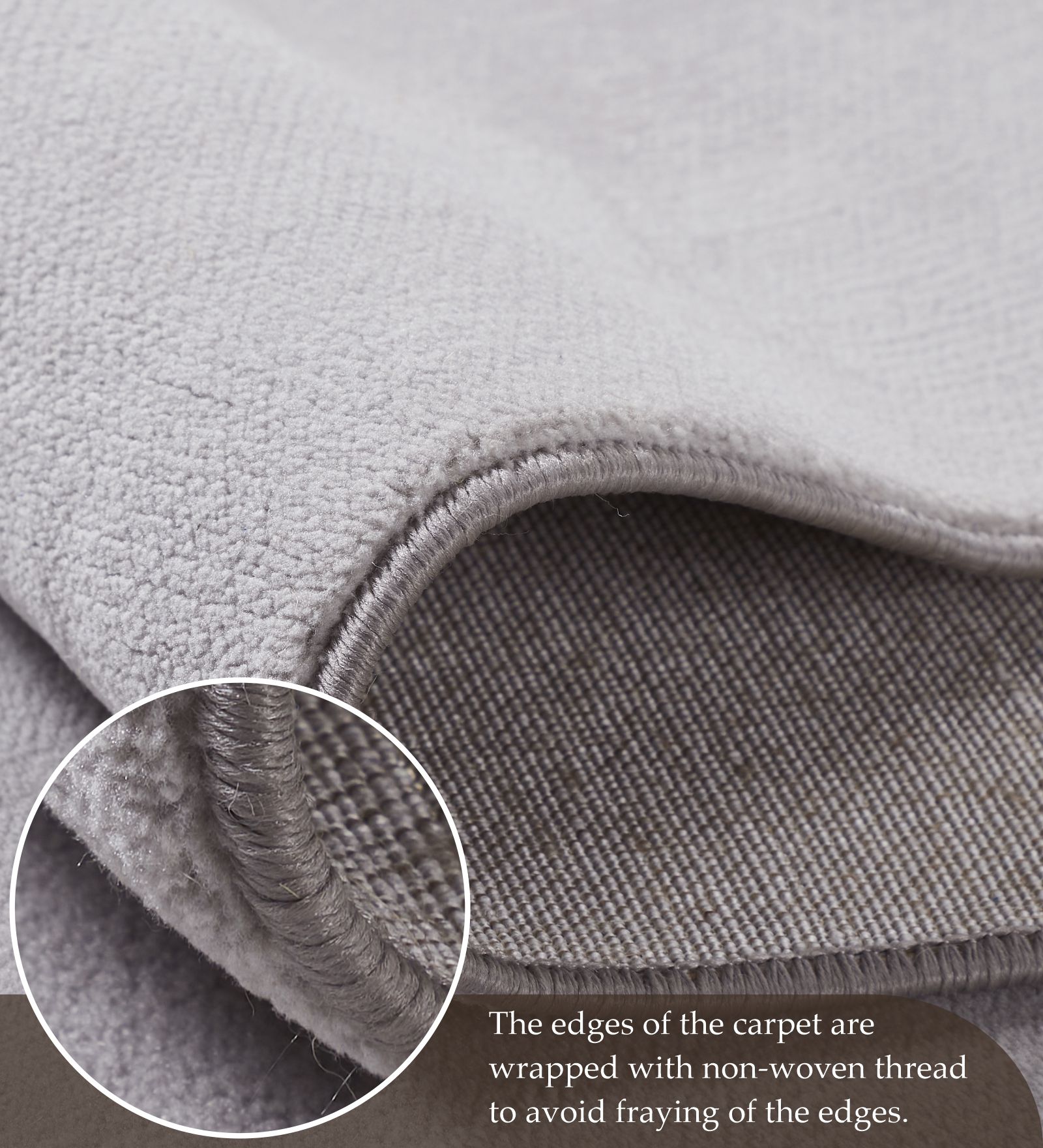 Tuscany Polyester Abstract Carpet Grey