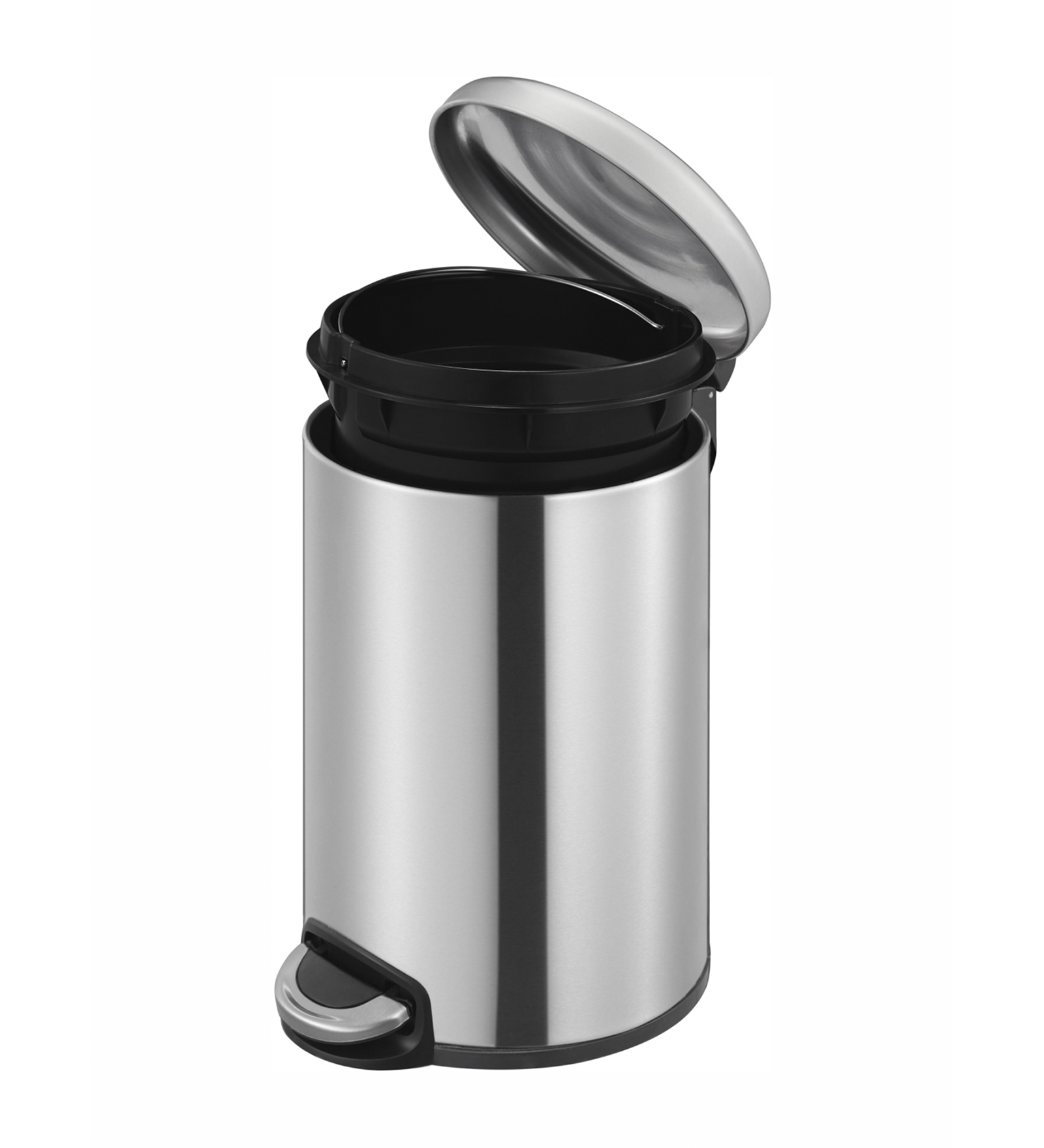 Eko 9213 Maggey Stainless Steel Fingerprint Resistant Step Bin Metallic