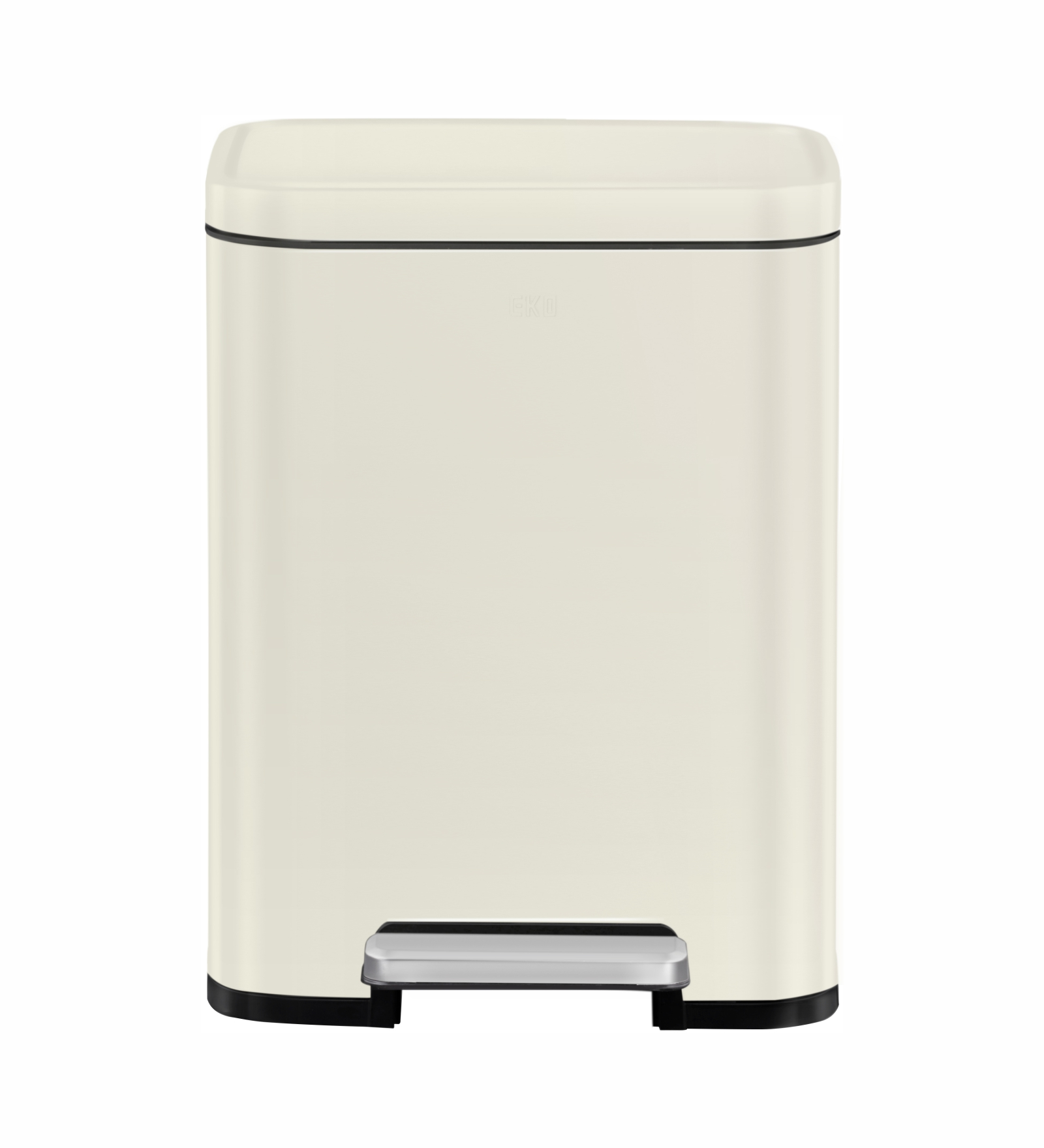 Eko 9361 Madison Stainless Steel Fingerprint Resistant Step Bin Grey