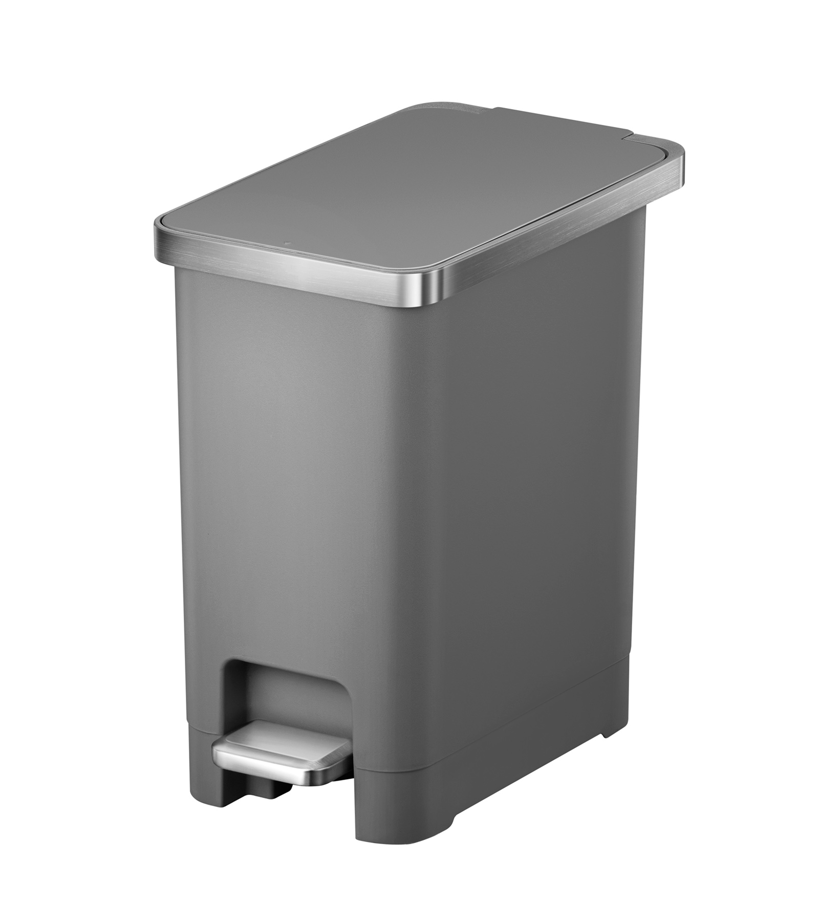 Eko 6377 Hana Fingerprint Resistant Plastic Bin Grey