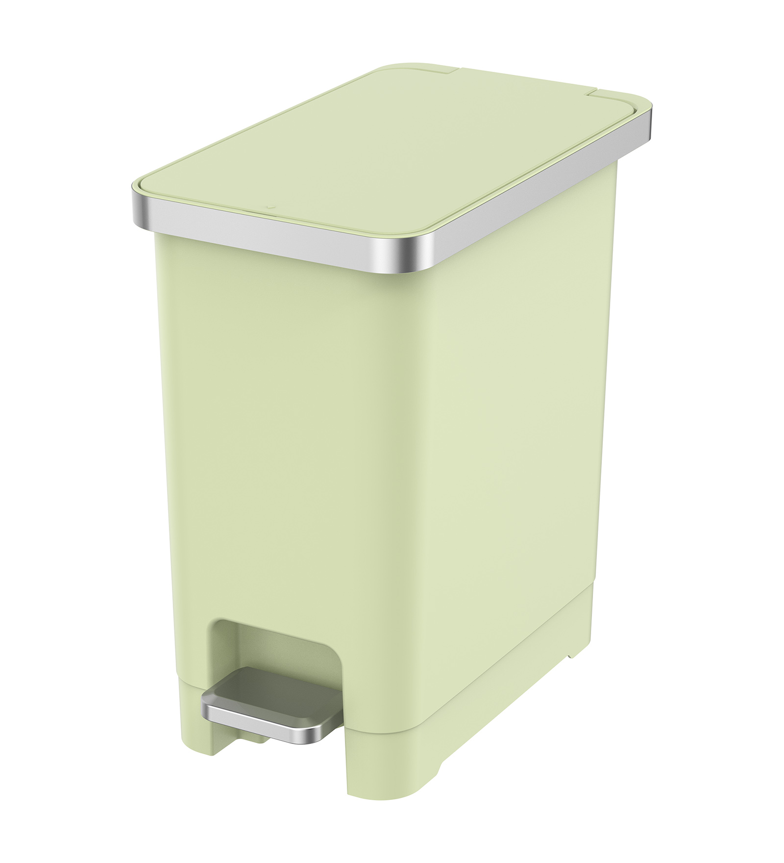 Eko 6377 Hana Fingerprint Resistant Plastic Bin Green