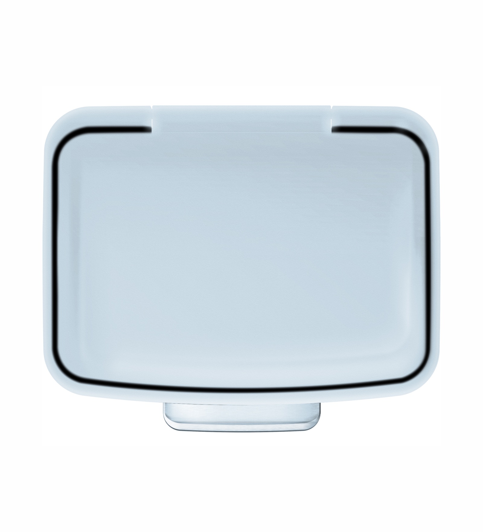 Eko 6388 Hana Fingerprint Resistant Plastic Bin Blue