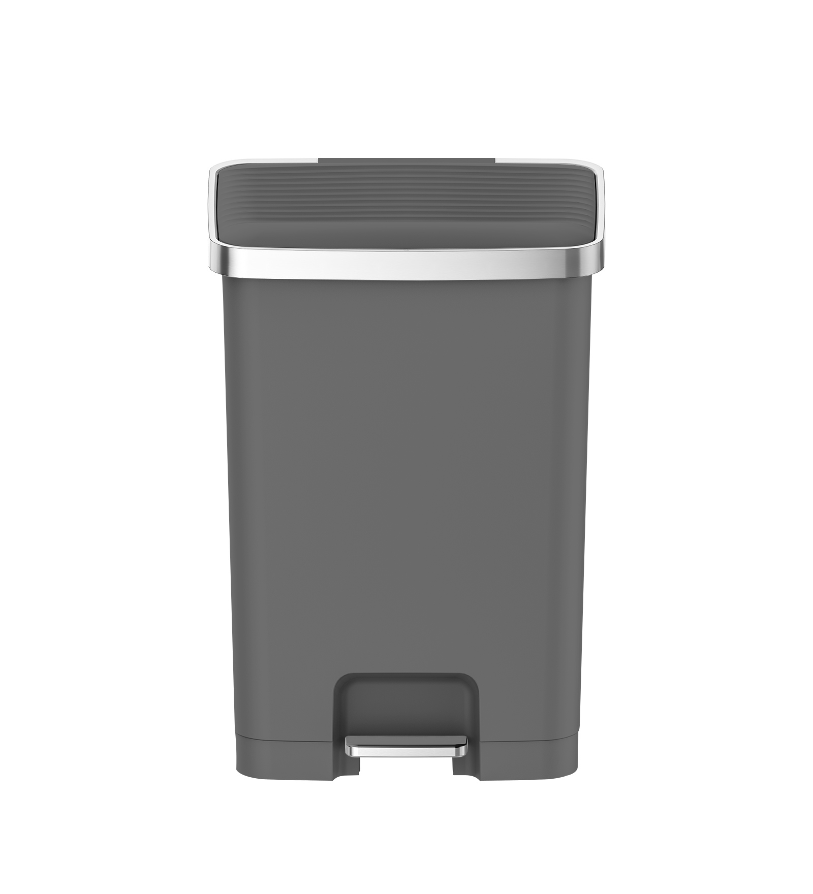 Eko 6388 Hana Fingerprint Resistant Plastic Bin Grey